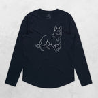 German Shepherd Olivia Women's Long Sleeve T-Shirt
