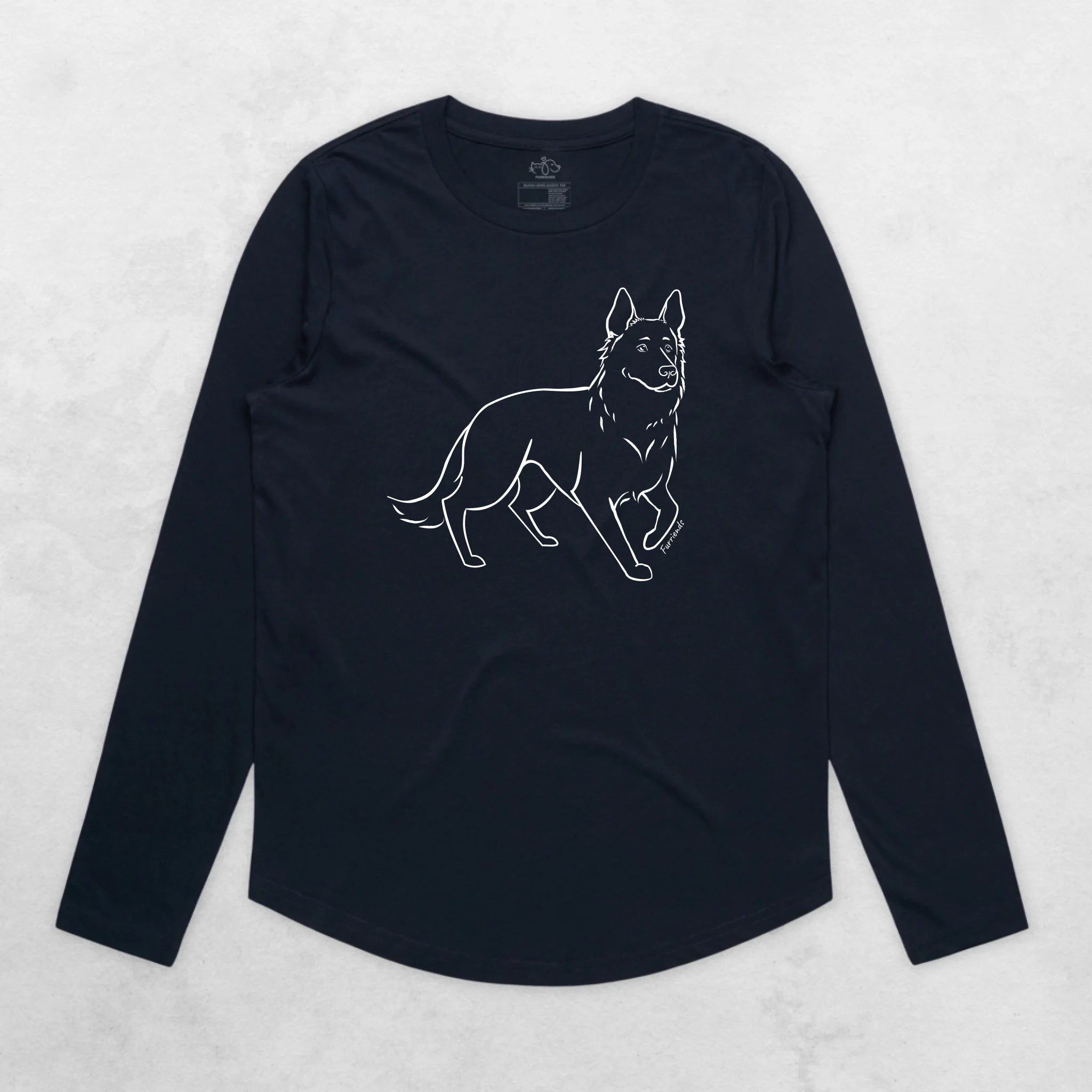 German Shepherd Olivia Women's Long Sleeve T-Shirt