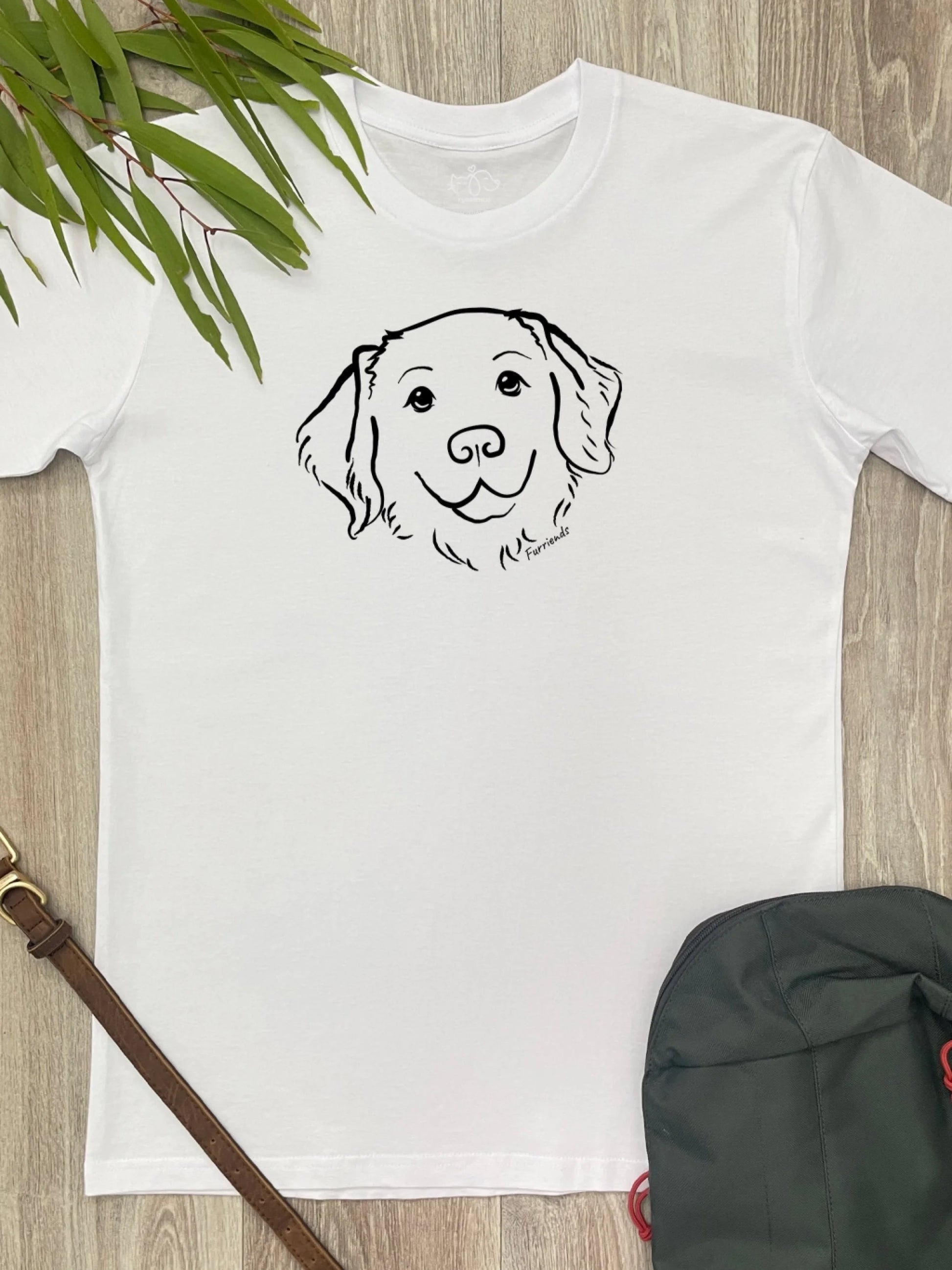 Essential-Tees-Flat-Lays-White-Golden-Retreiver-Head