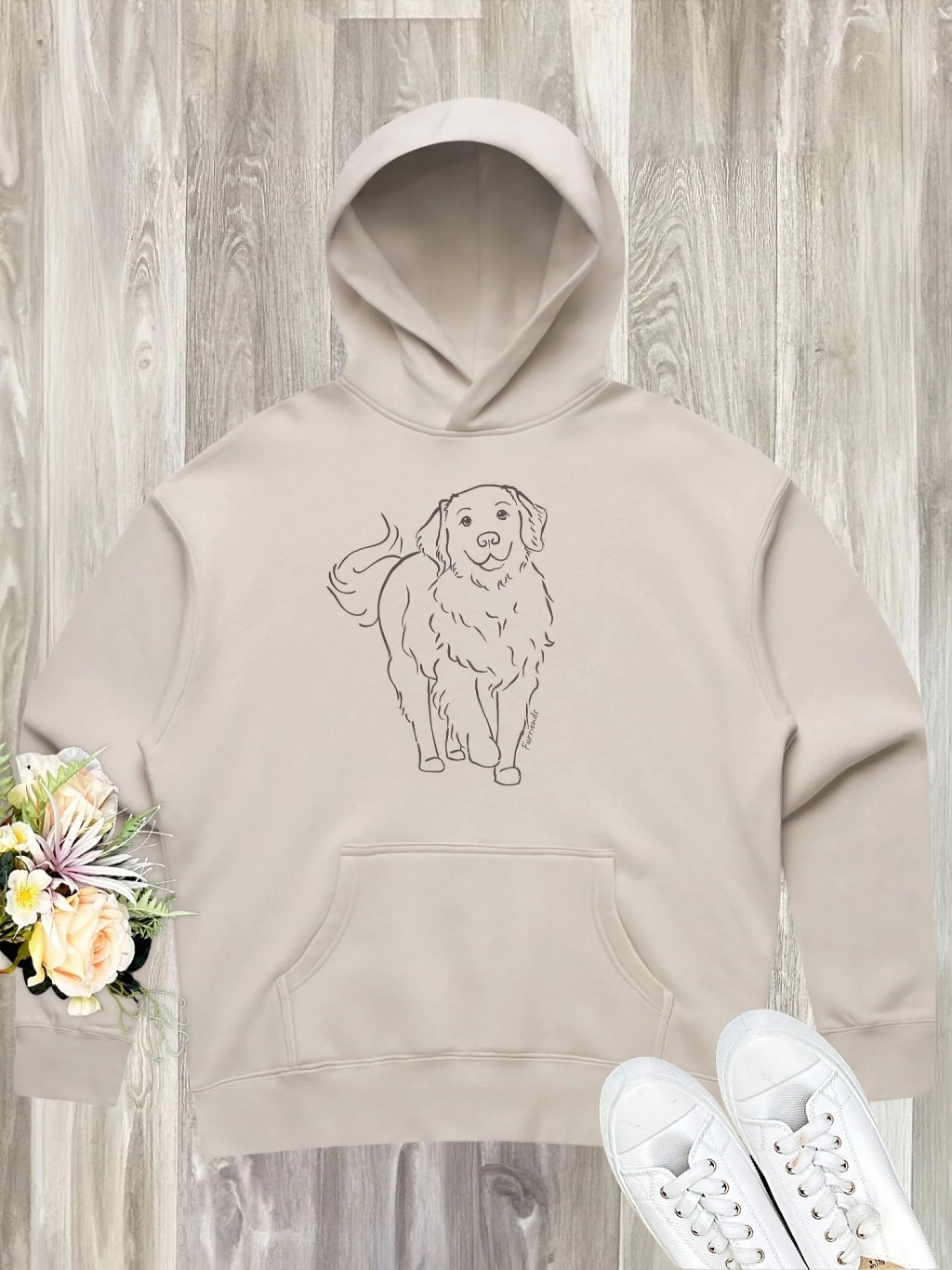 Comfort-Hood-Womens-GoldenRetriever-Bone