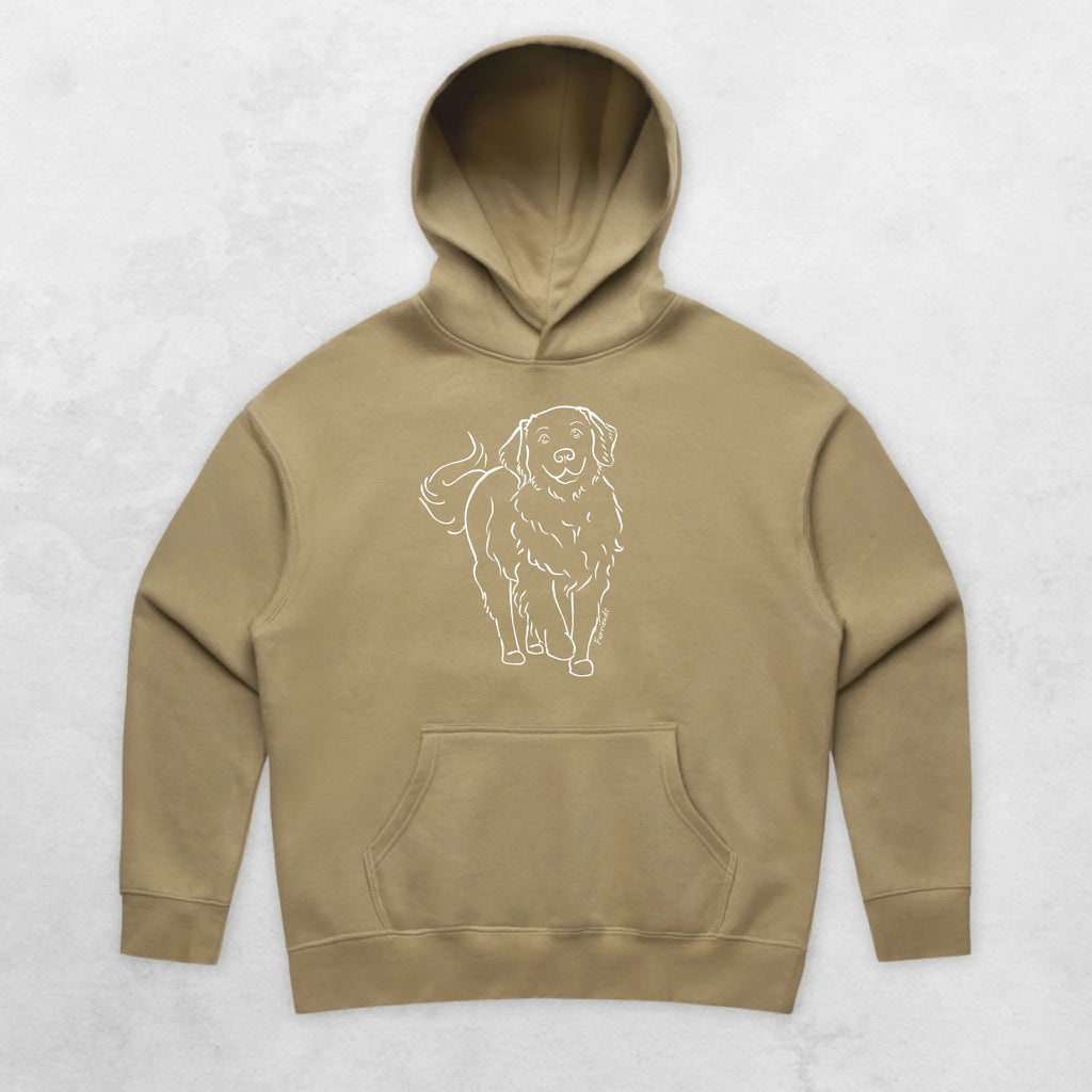 Golden Retriever Comfort Hood