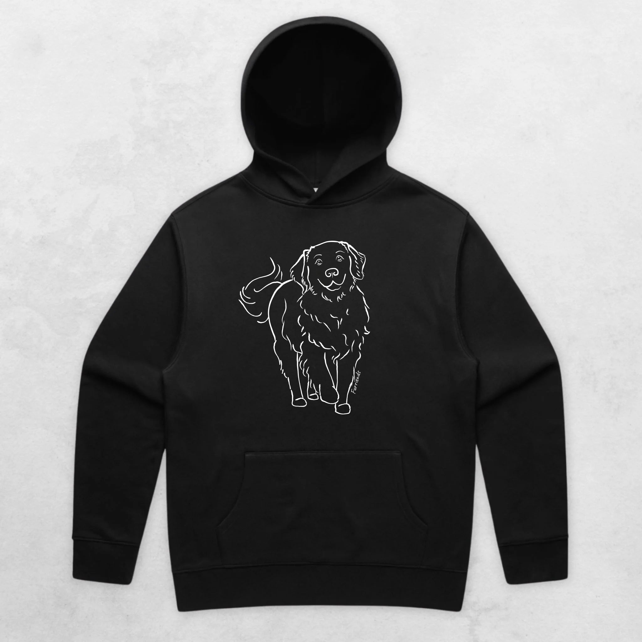 Golden Retriever Comfort Hood