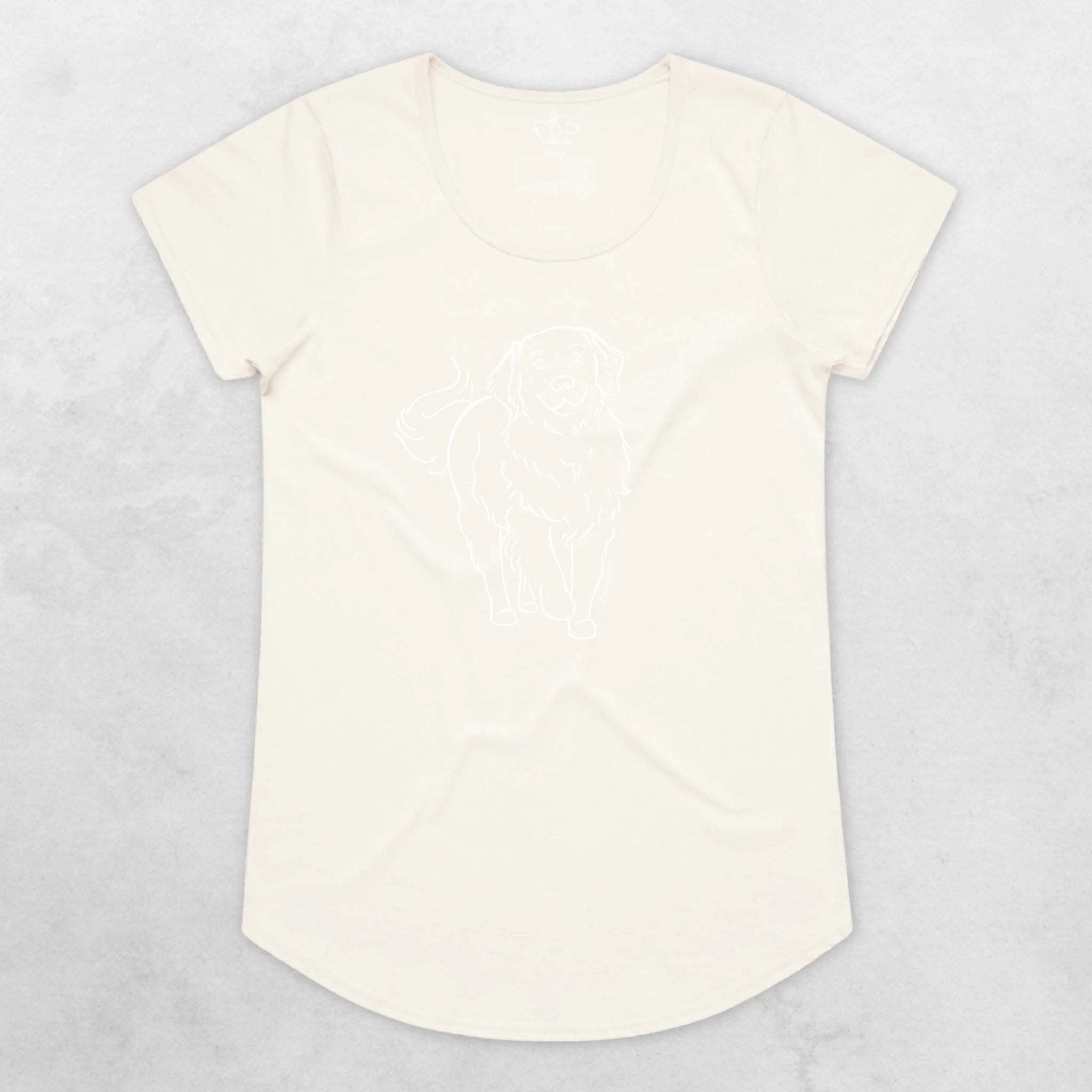 Golden Retriever Remi Women's Scoop Neck T-Shirt