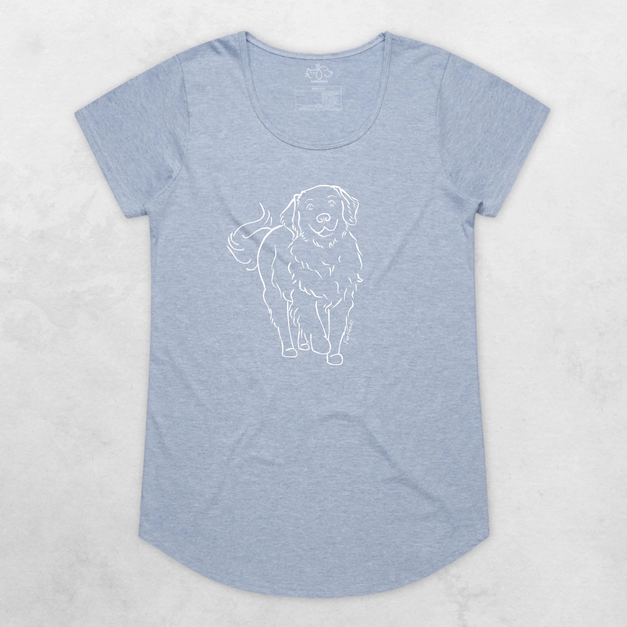 Golden Retriever Remi Women's Scoop Neck T-Shirt