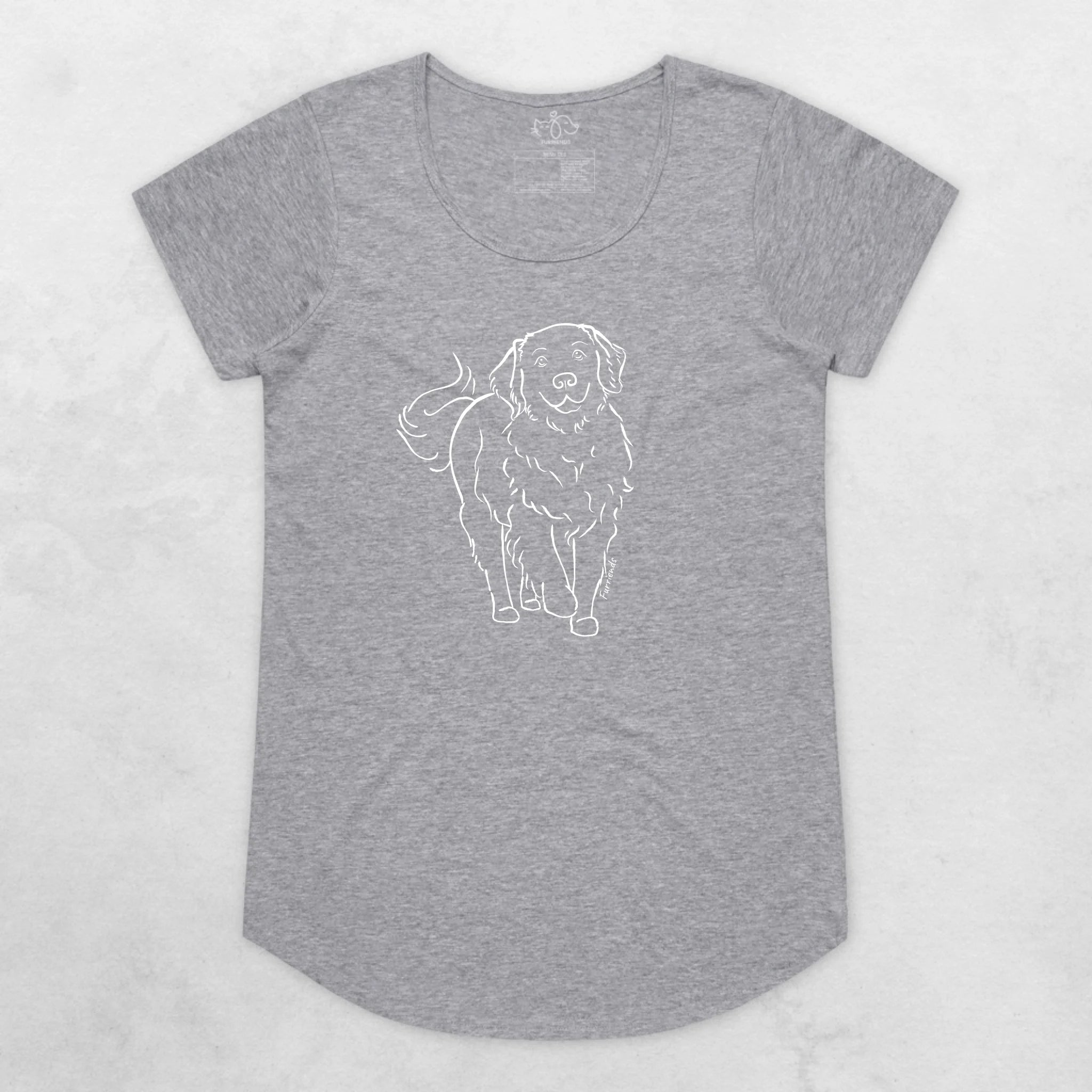 Golden Retriever Remi Women's Scoop Neck T-Shirt