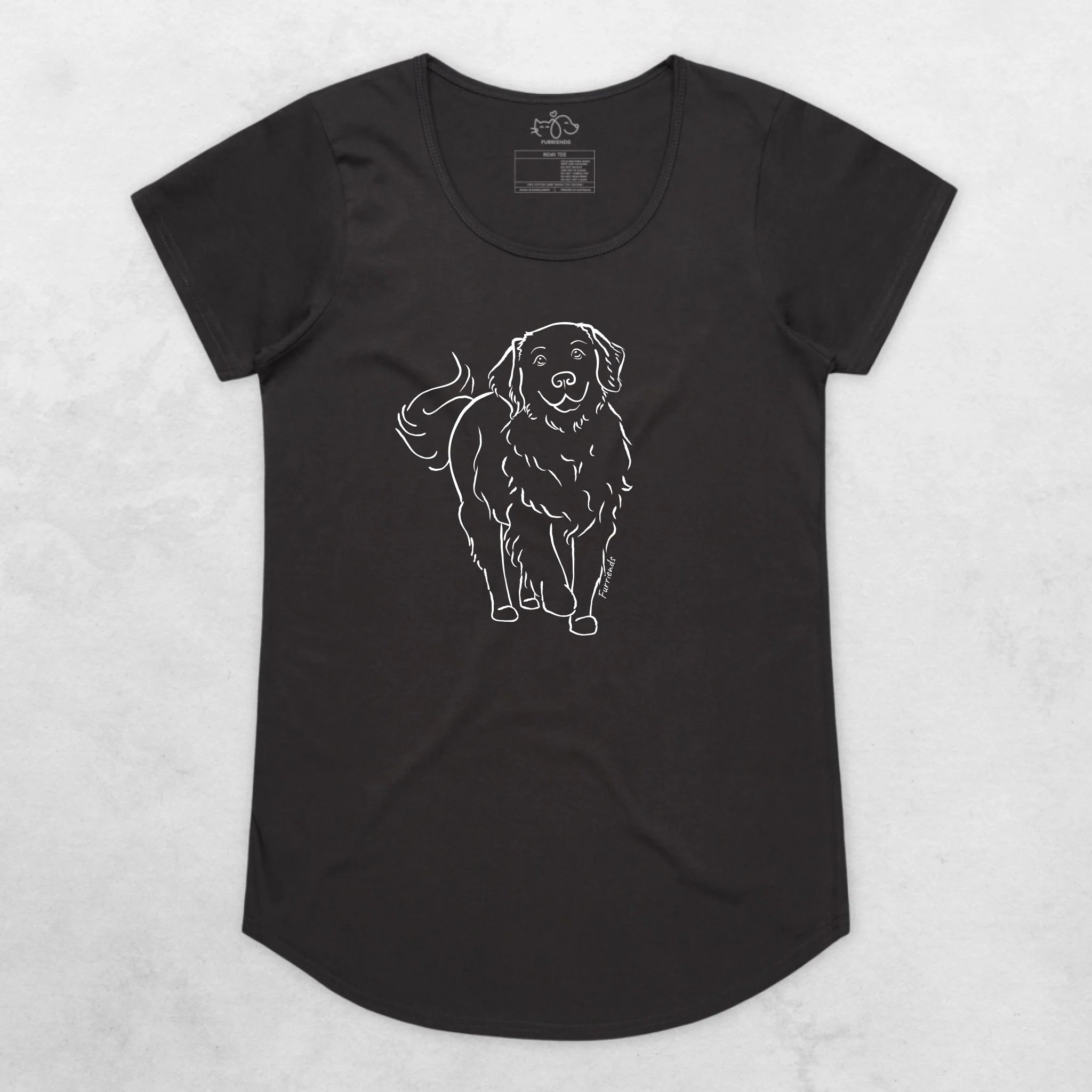 Golden Retriever Remi Women's Scoop Neck T-Shirt