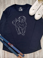 Golden Retriever Olivia Women's Long Sleeve T-Shirt