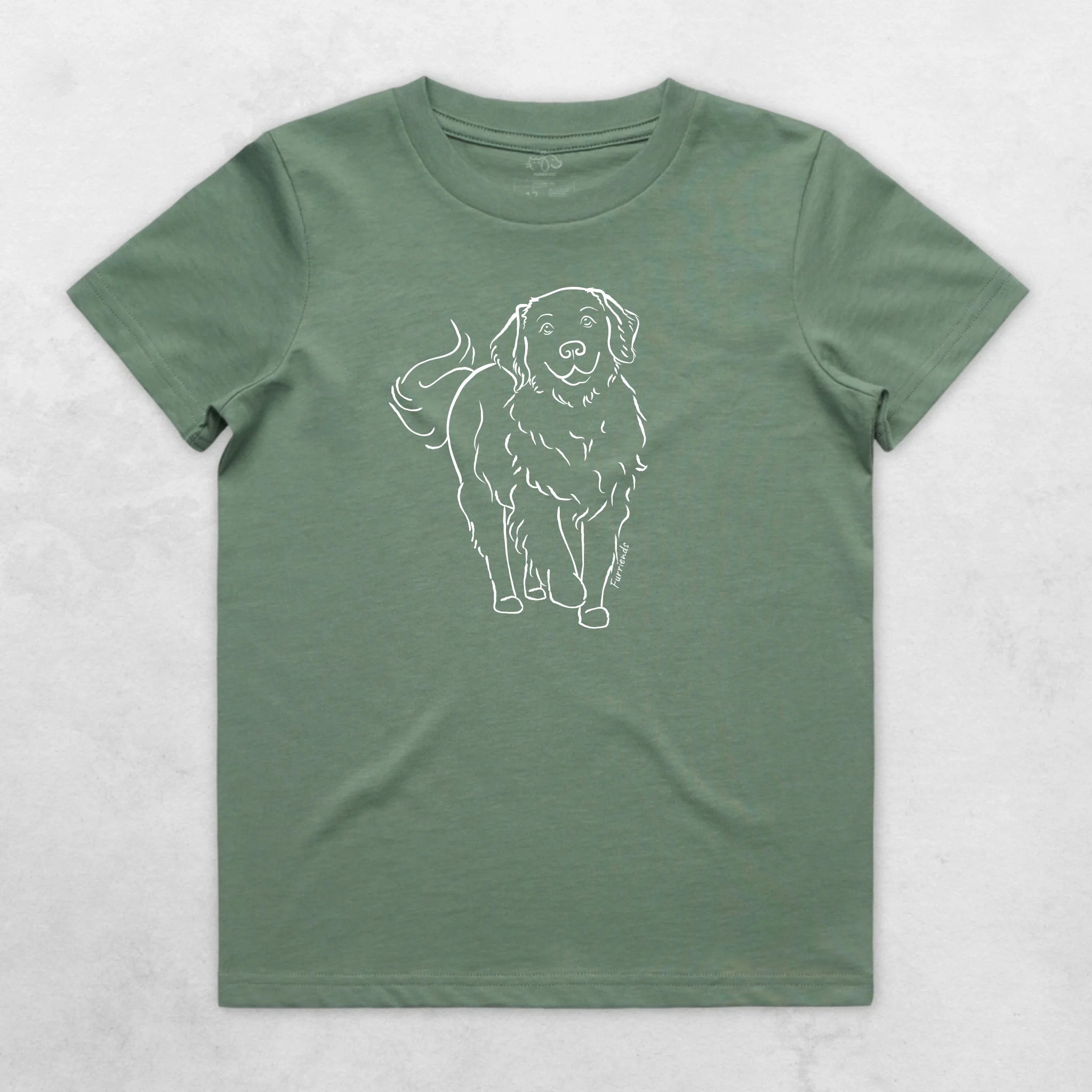 Golden Retriever Youth T-Shirt
