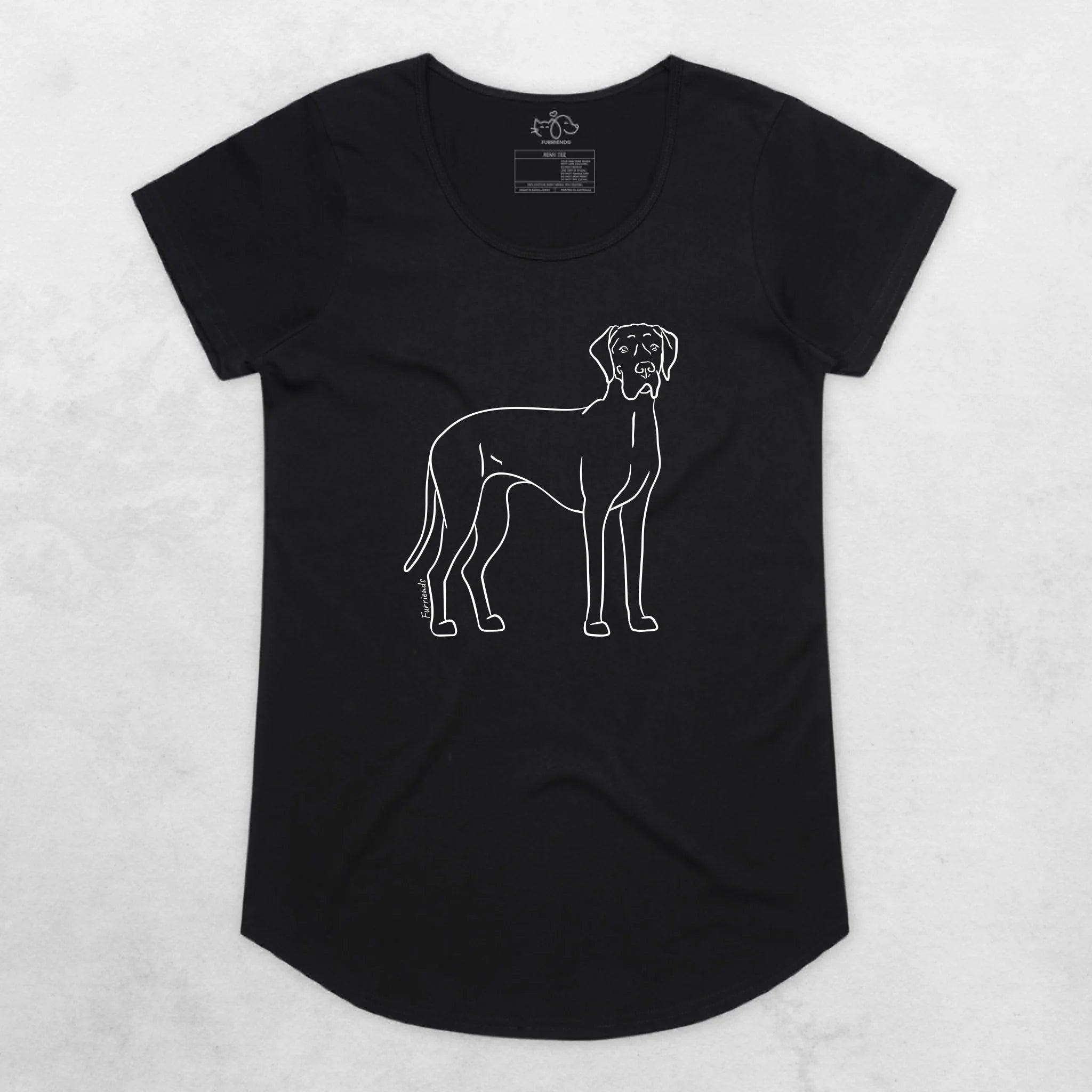 Great Dane Remi Women's Scoop Neck T-Shirt