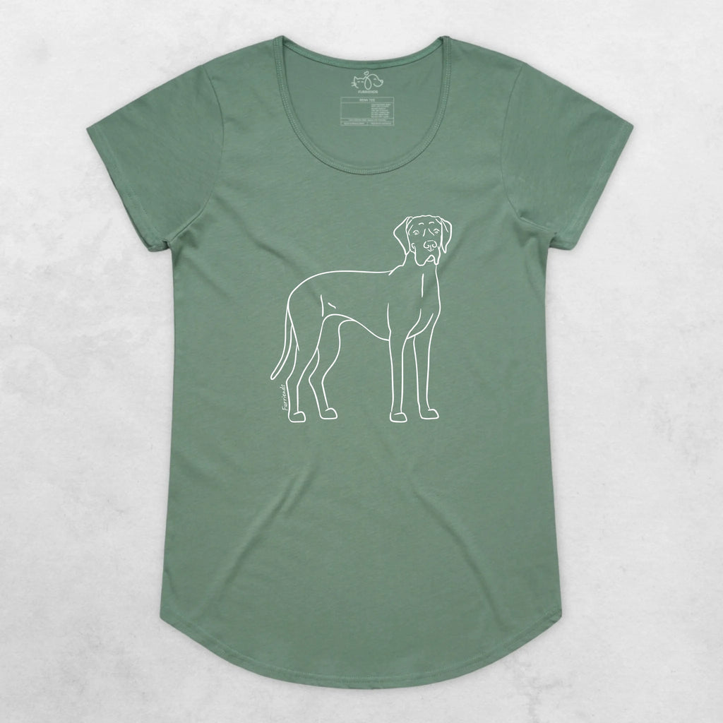 Great Dane Remi Women's Scoop Neck T-Shirt