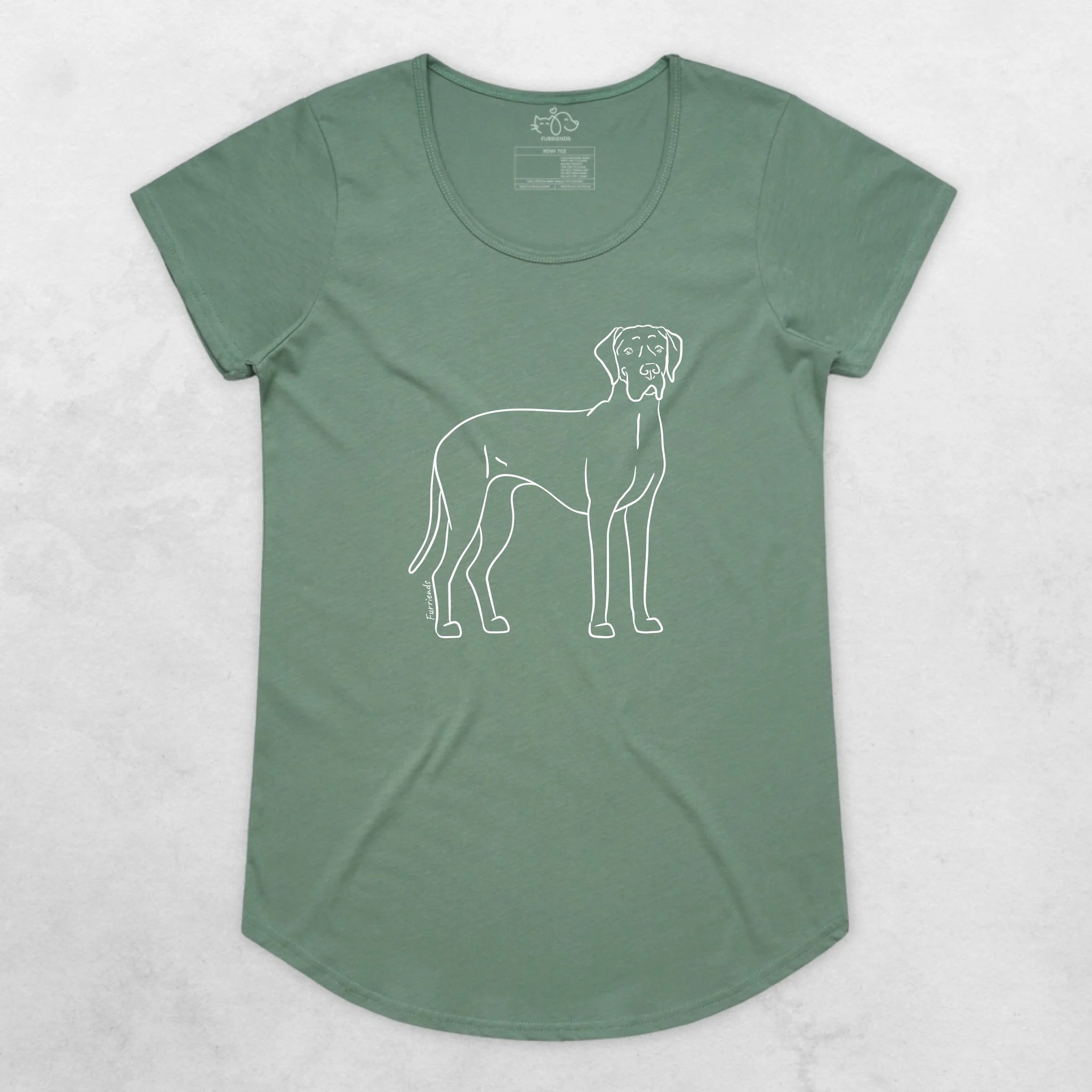 Great Dane Remi Women's Scoop Neck T-Shirt
