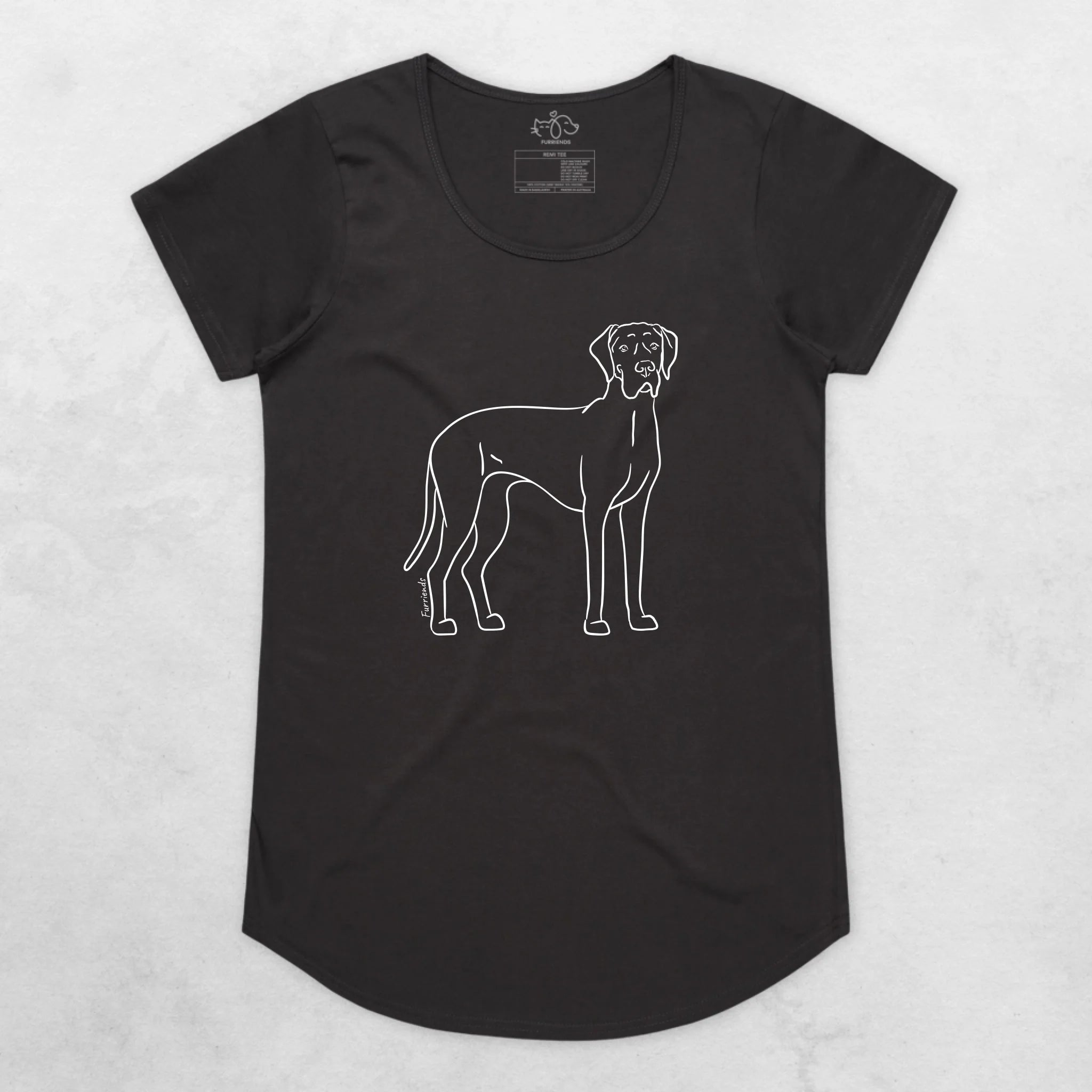 Great Dane Remi Women's Scoop Neck T-Shirt