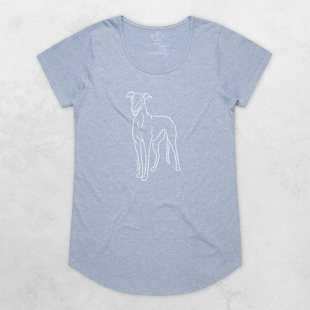 Greyhound Remi Women's Scoop Neck T-Shirt