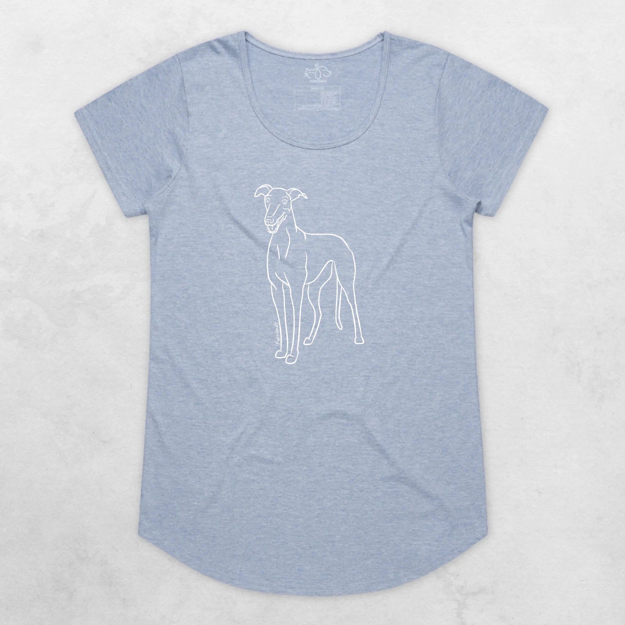 Greyhound Remi Women's Scoop Neck T-Shirt