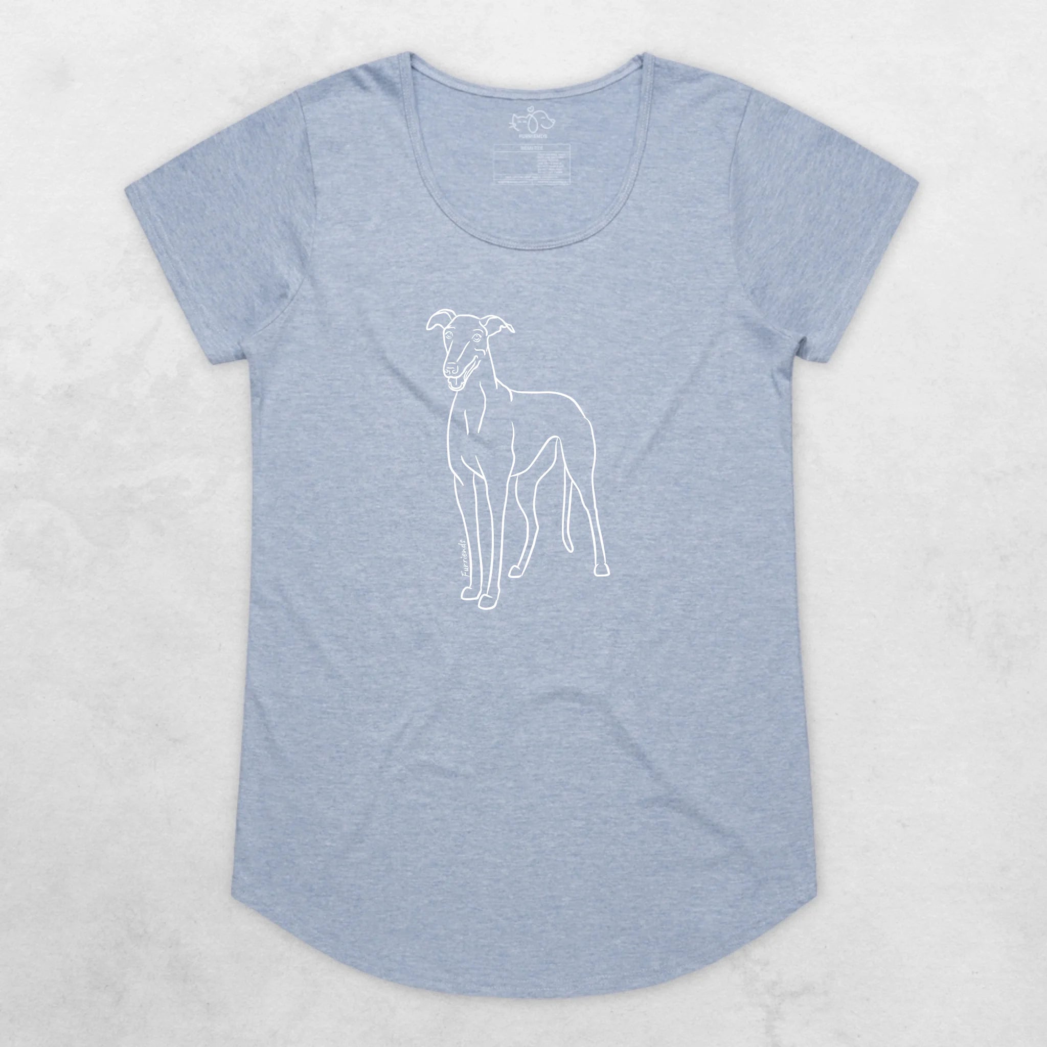 Greyhound Remi Women's Scoop Neck T-Shirt
