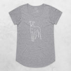 Greyhound Remi Women's Scoop Neck T-Shirt