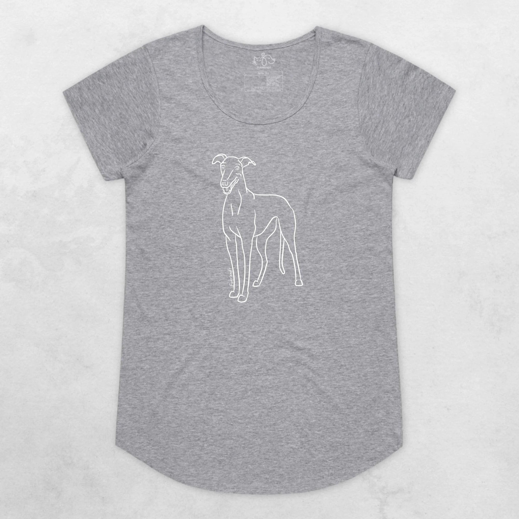 Greyhound Remi Women's Scoop Neck T-Shirt