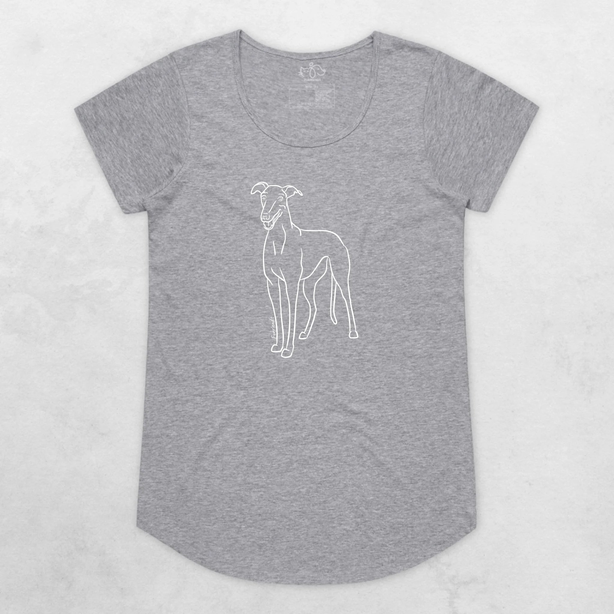 Greyhound Remi Women's Scoop Neck T-Shirt