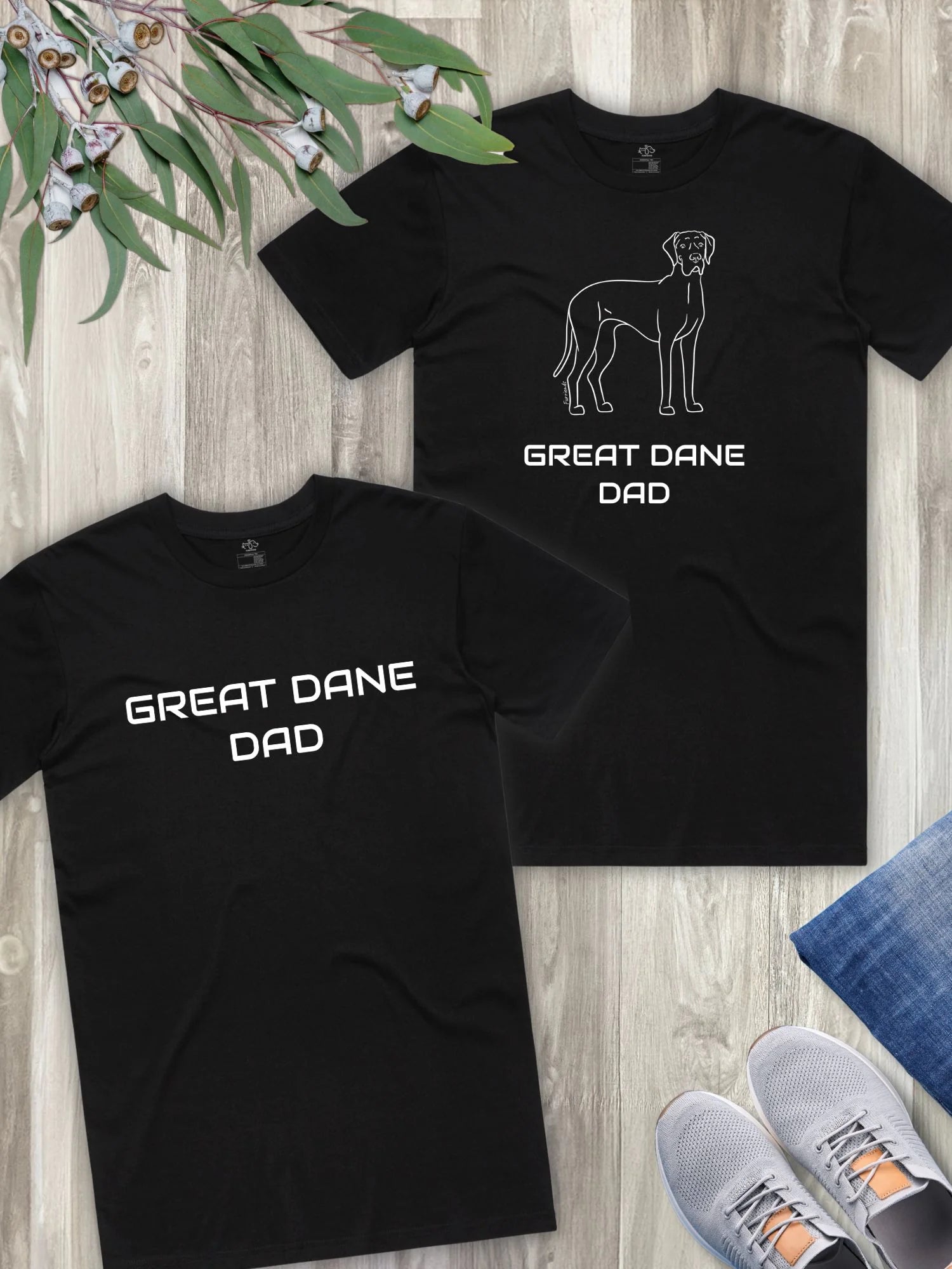 Great Dane Dad Regular Fit-T-Shirt