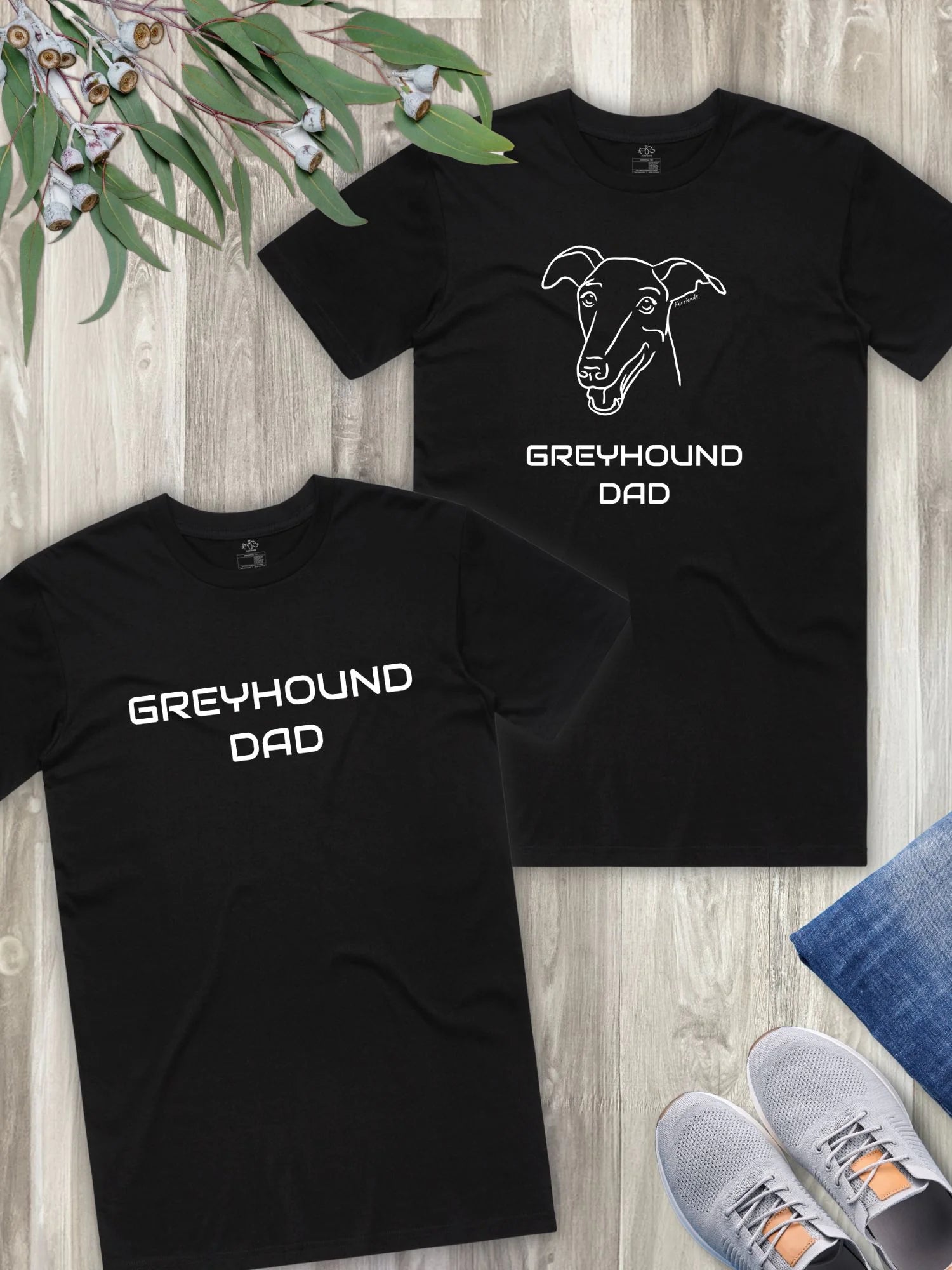 Greyhound Dad Regular Fit-T-Shirt