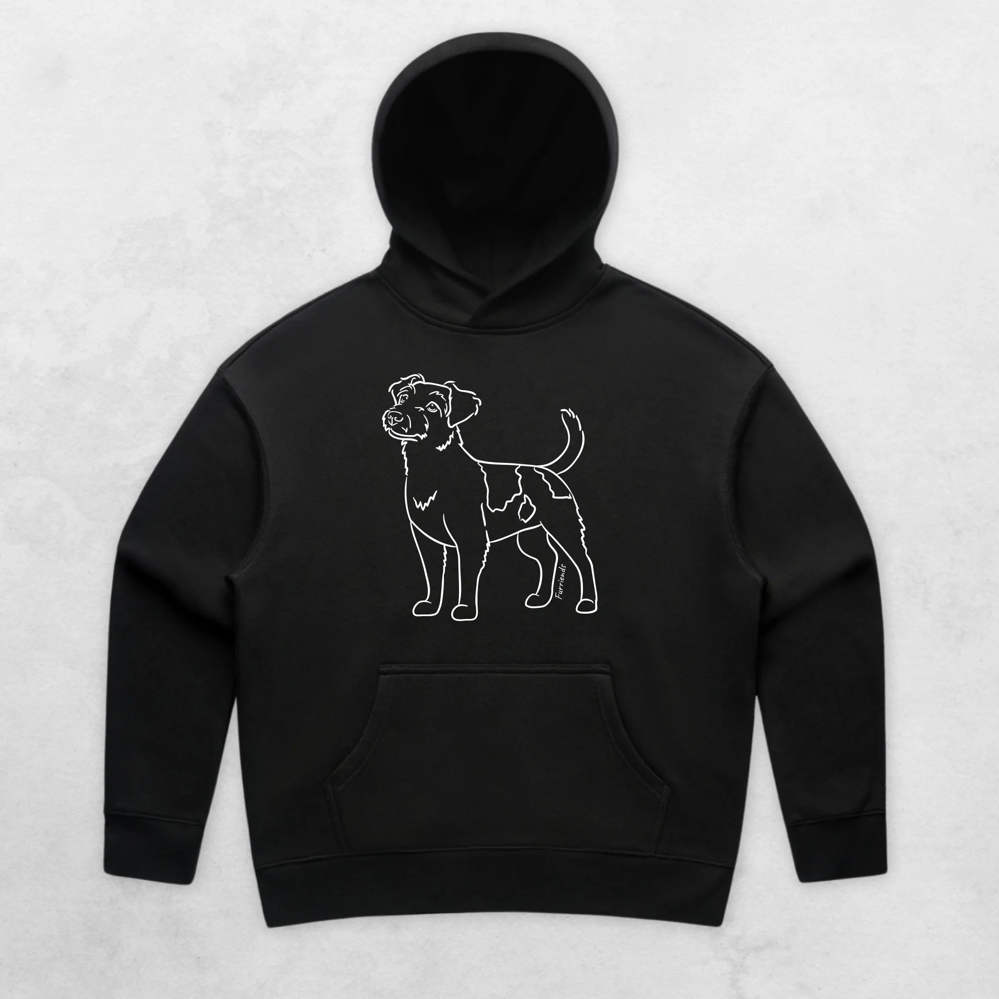 Rough Coat Jack Russell Terrier Comfort Hood