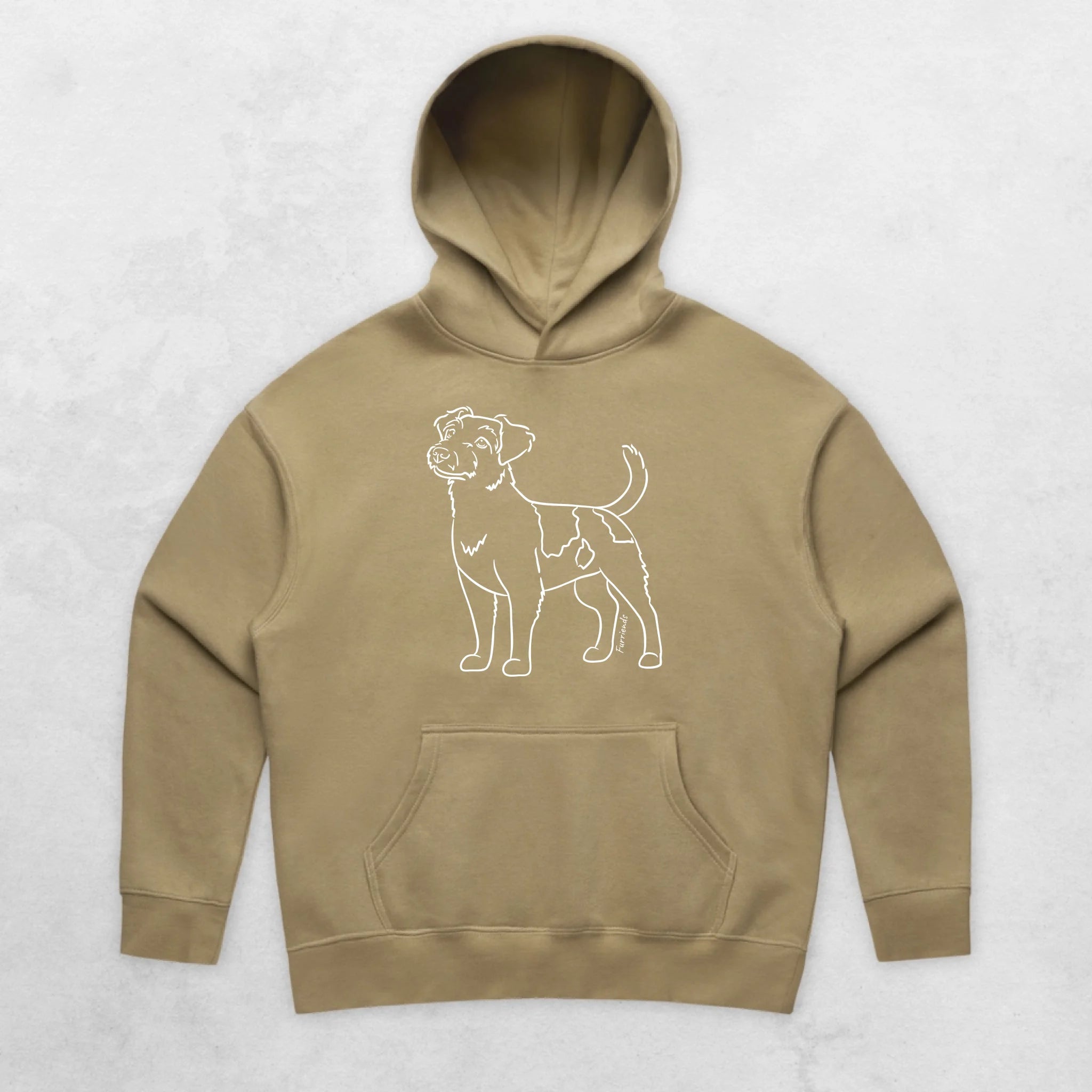 Rough Coat Jack Russell Terrier Comfort Hood