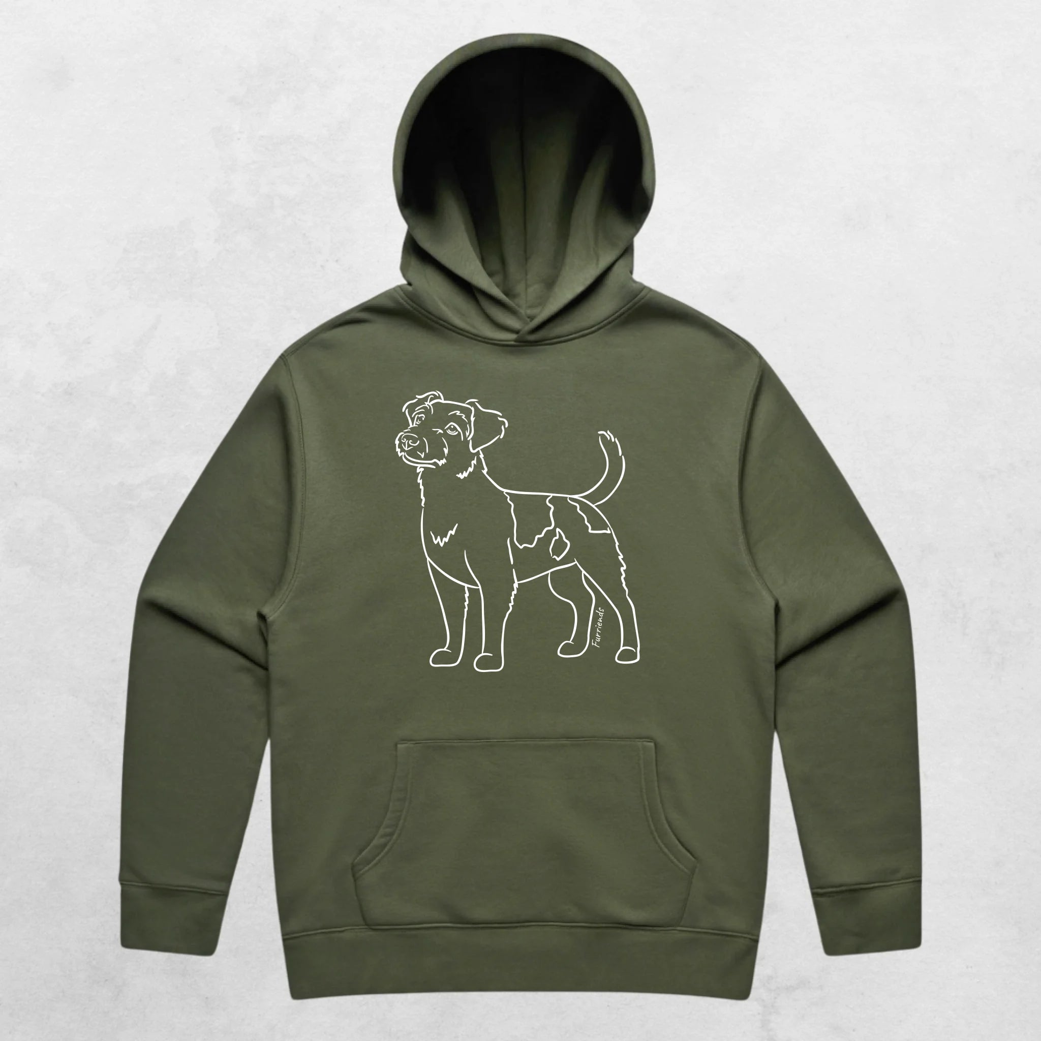 Rough Coat Jack Russell Terrier Comfort Hood