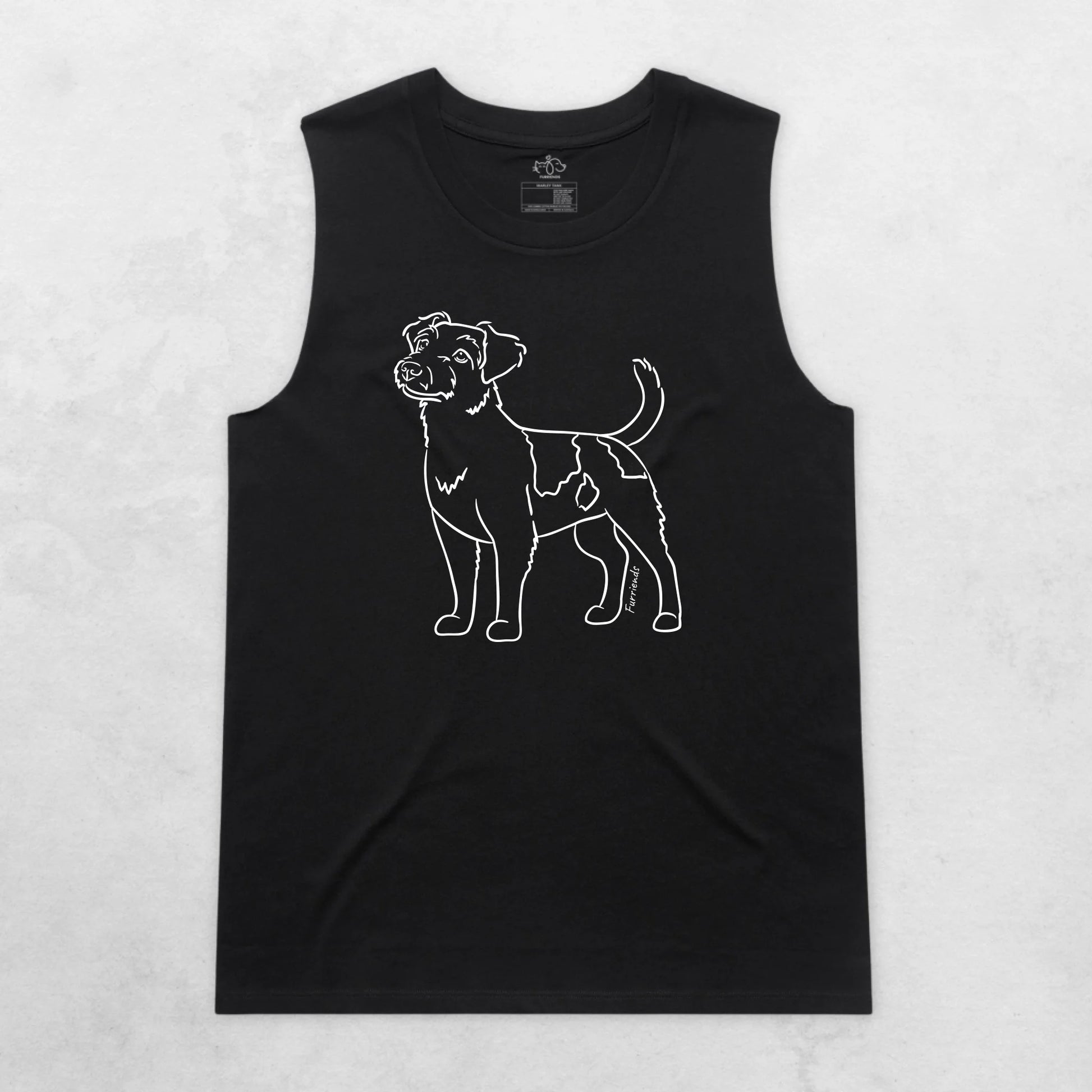 Rough Coat Jack Russell Terrier Tank Top