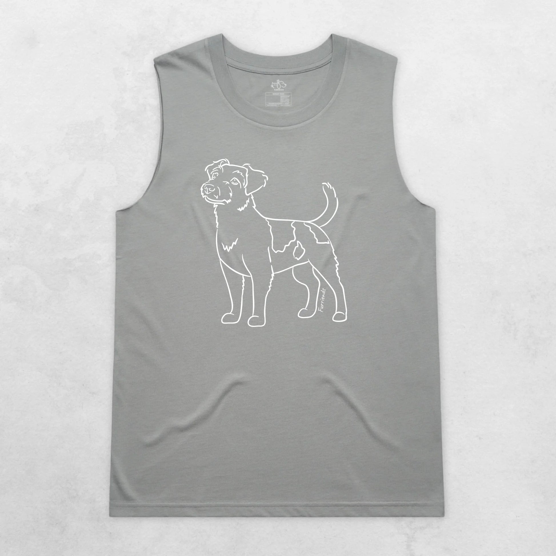 Rough Coat Jack Russell Terrier Tank Top
