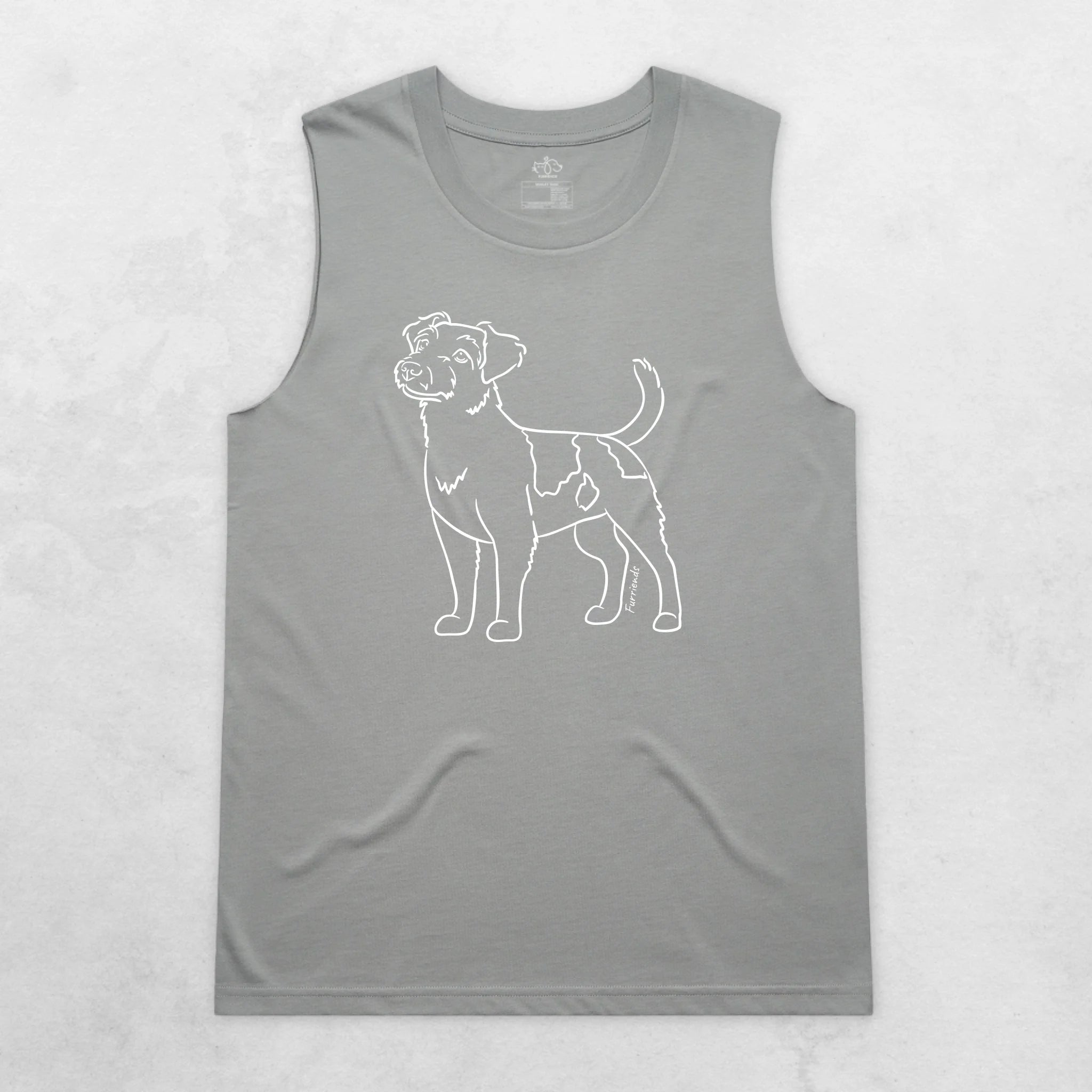 Rough Coat Jack Russell Terrier Tank Top