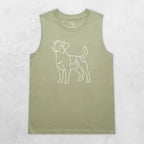 Rough Coat Jack Russell Terrier Tank Top