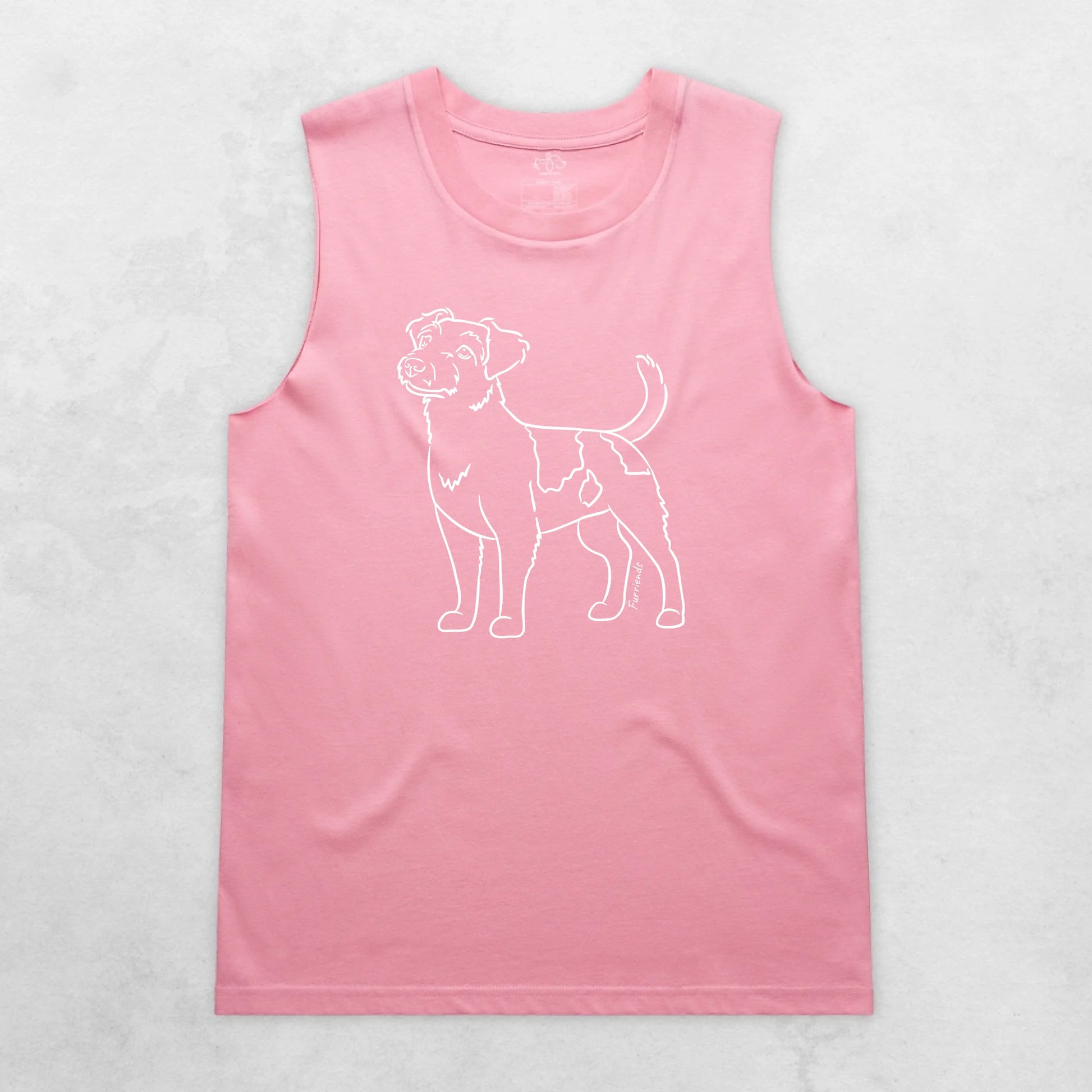 Rough Coat Jack Russell Terrier Tank Top