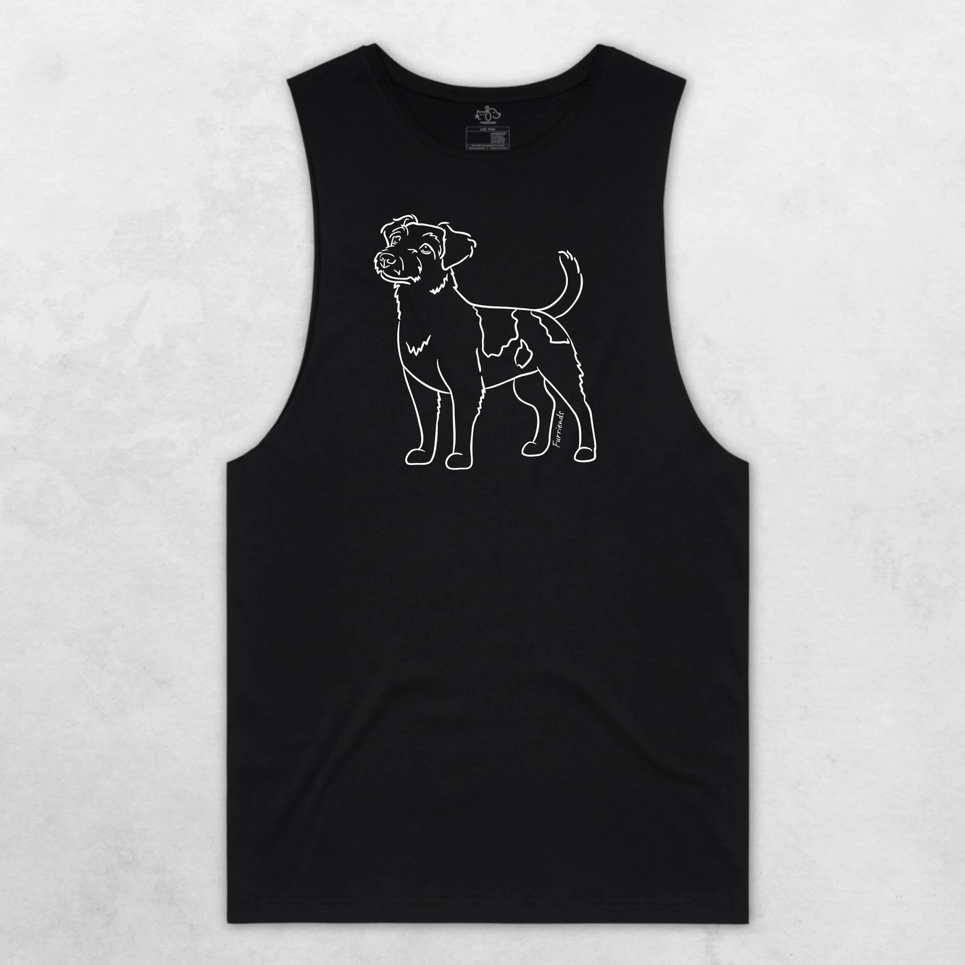 Rough Coat Jack Russell Terrier Tank Top