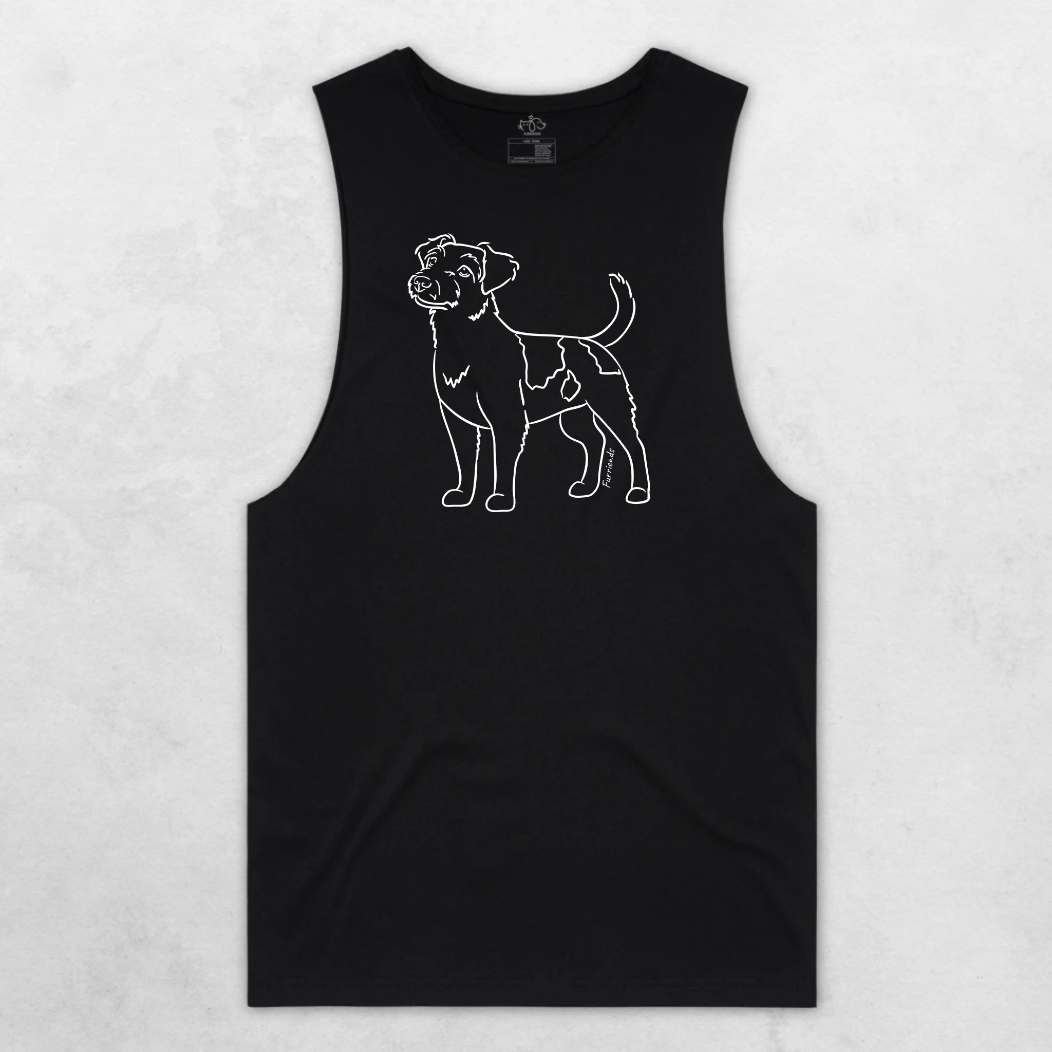 Rough Coat Jack Russell Terrier Tank Top