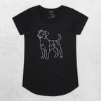 Rough Coat Jack Russell Terrier Remi Women's Scoop Neck T-Shirt