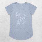 Rough Coat Jack Russell Terrier Remi Women's Scoop Neck T-Shirt