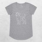 Rough Coat Jack Russell Terrier Remi Women's Scoop Neck T-Shirt