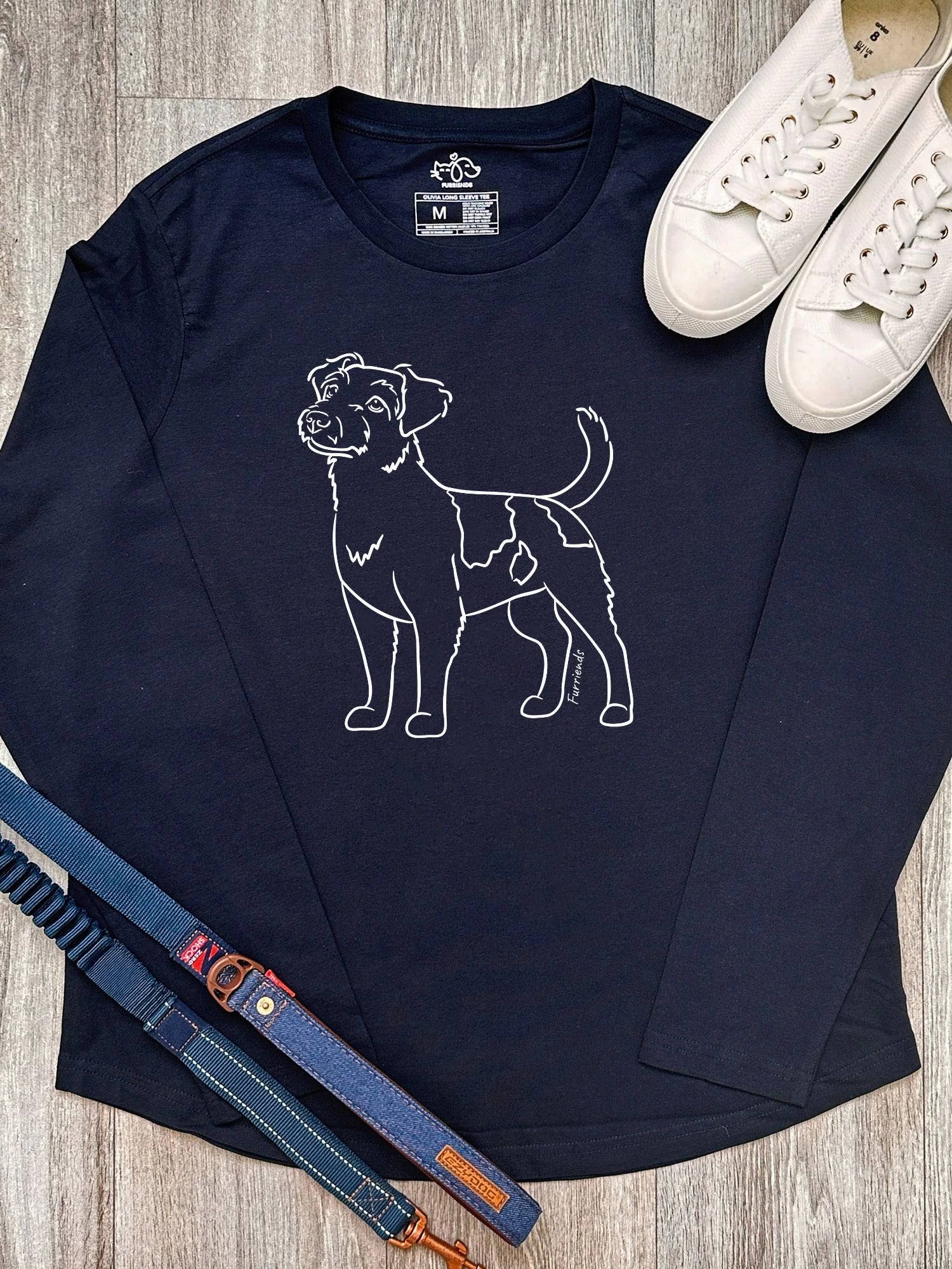 Rough Coat Jack Russell Terrier Olivia Women's Long Sleeve T-Shirt