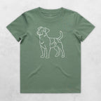 Rough Coat Jack Russell Terrier Youth T-Shirt