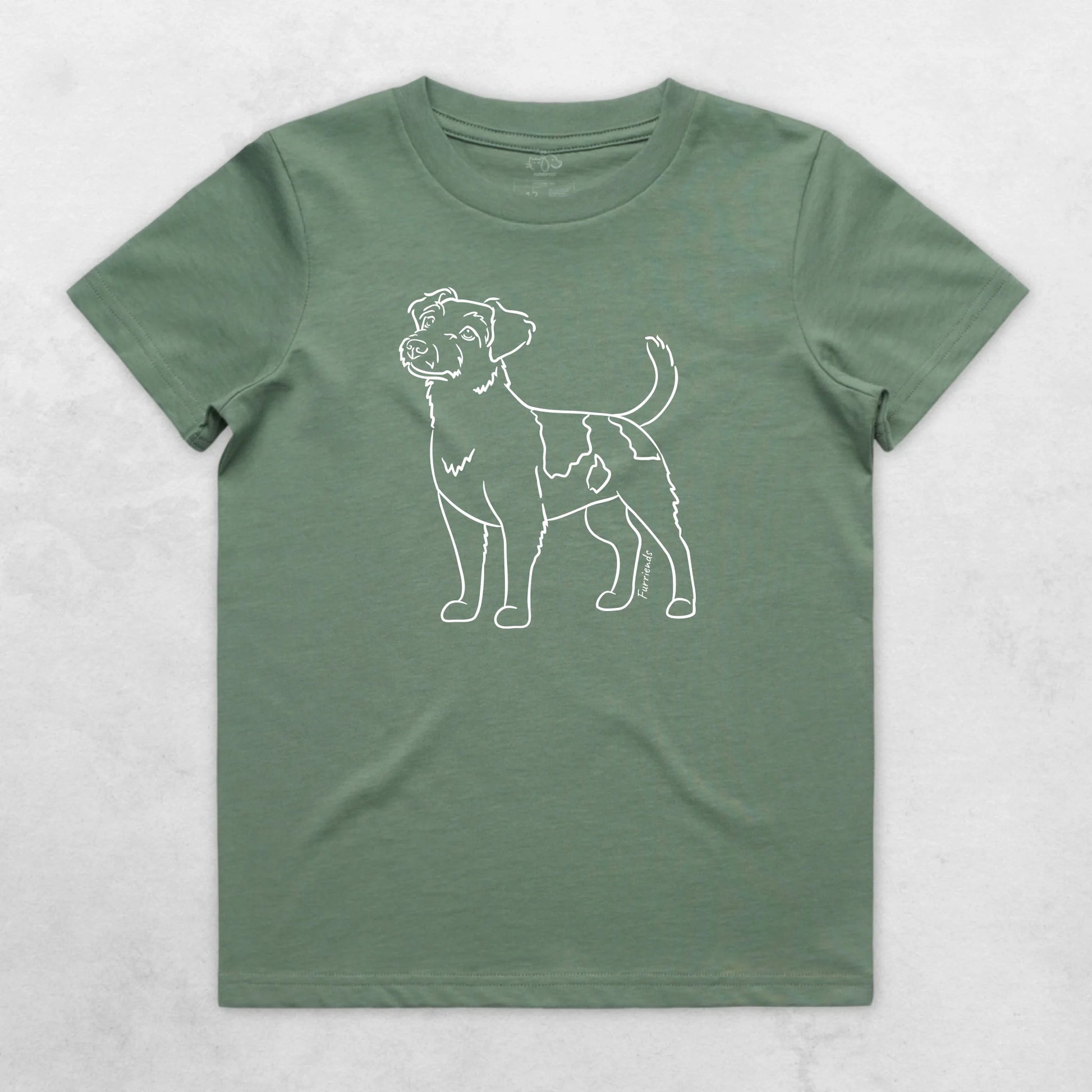 Rough Coat Jack Russell Terrier Youth T-Shirt