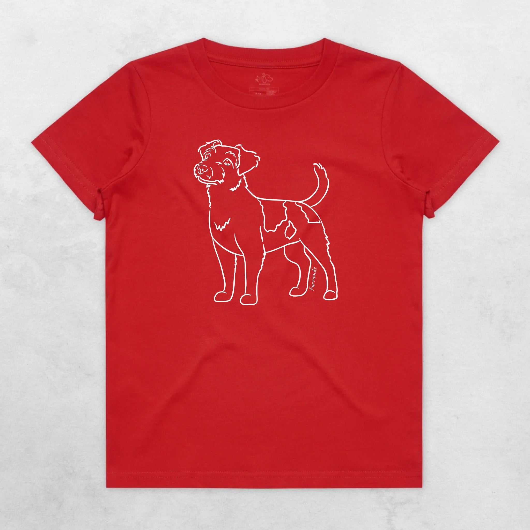 Rough Coat Jack Russell Terrier Youth T-Shirt