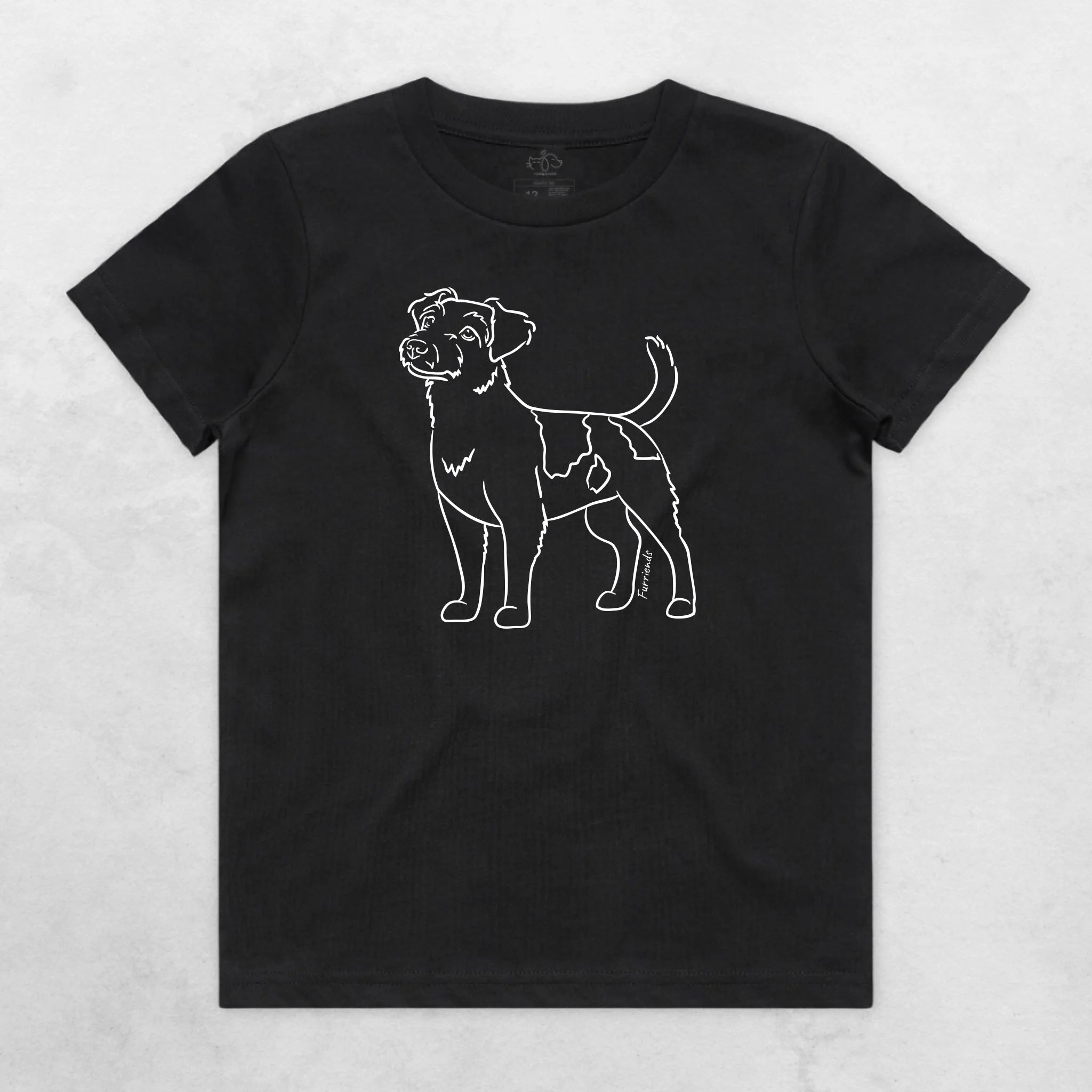Rough Coat Jack Russell Terrier Youth T-Shirt