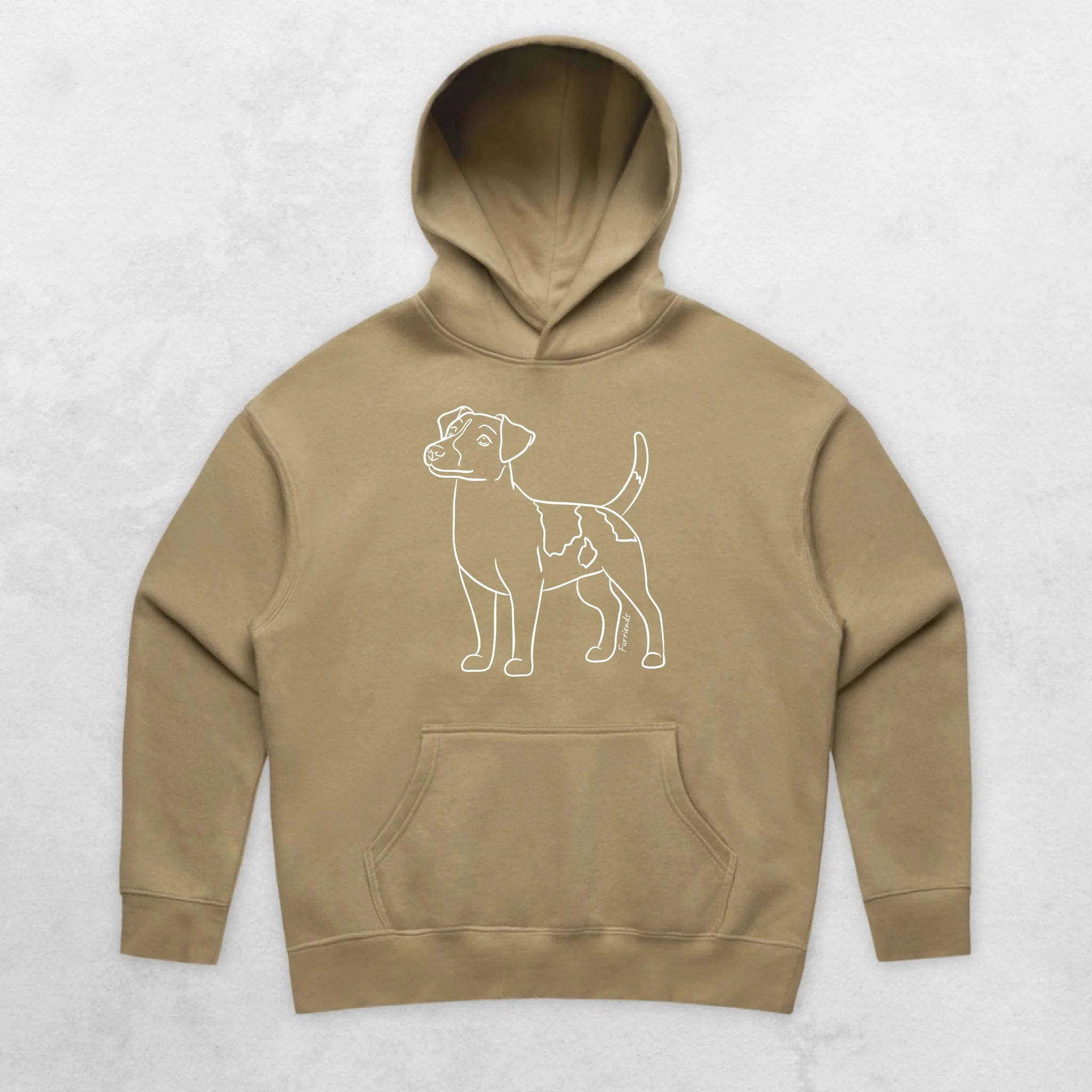 Smooth Coat Jack Russell Terrier Comfort Hood