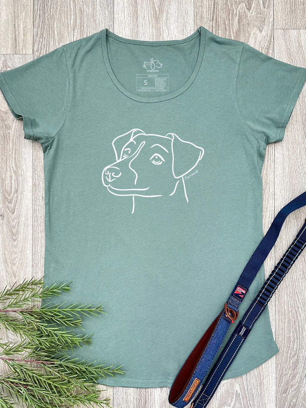 Smooth Coat Jack Russell Terrier Remi Women's Scoop Neck T-Shirt