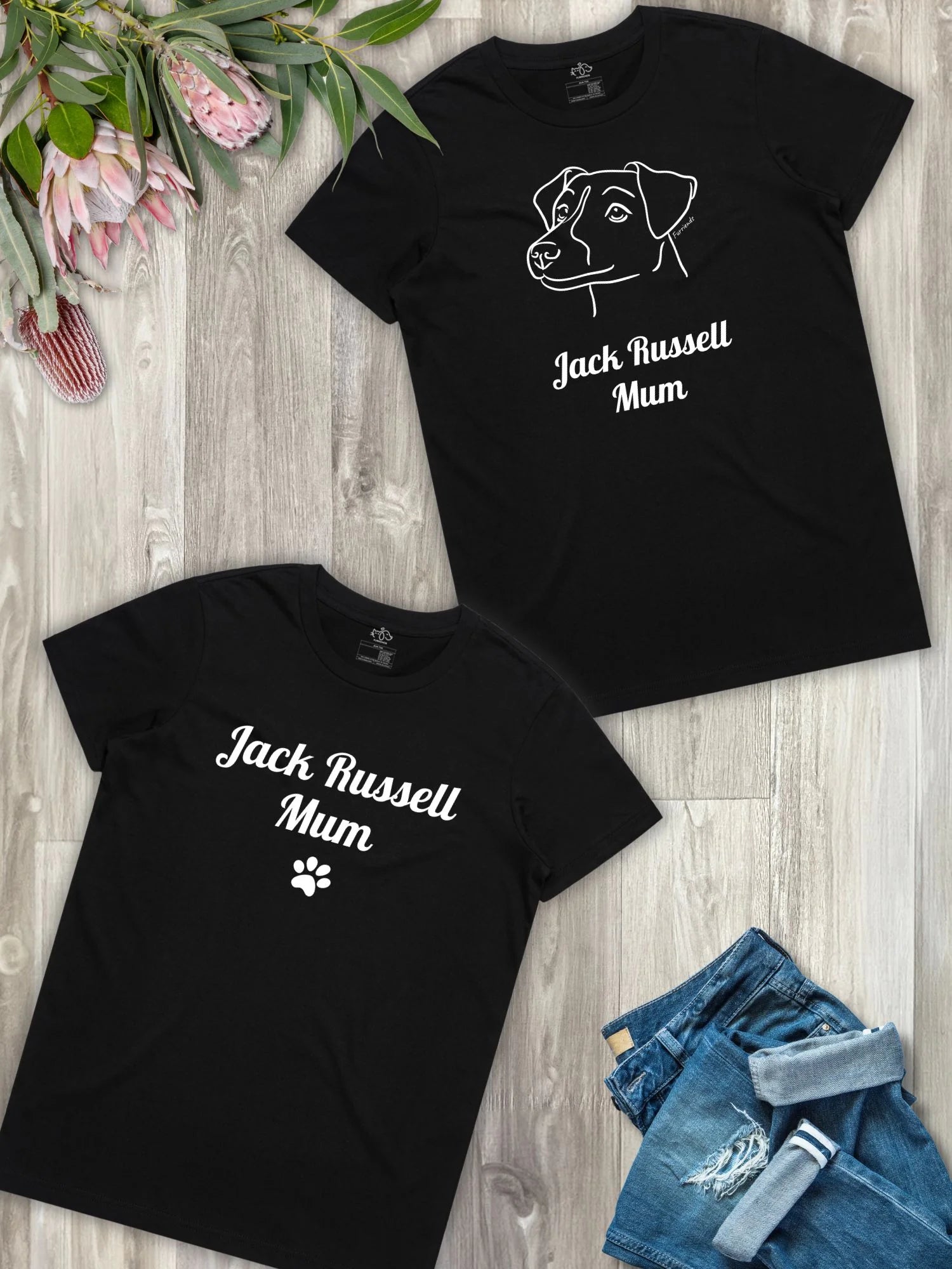 Jack Russell Terrier Mum (Smooth Coat) Regular Fit T-shirt