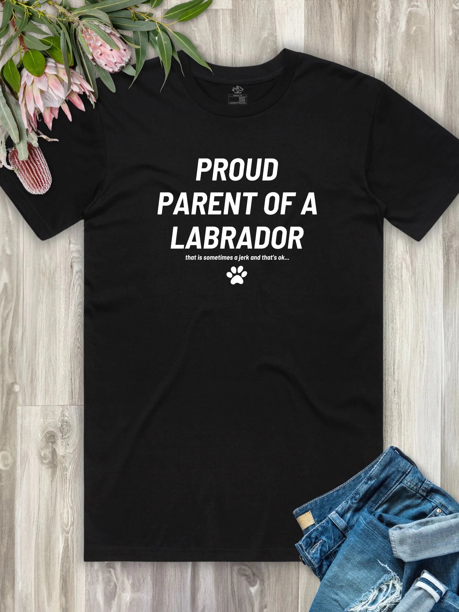 Proud Parent Of A Labrador Regular Fit T-Shirt