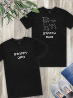 Staffy Dad Regular Fit-T-Shirt