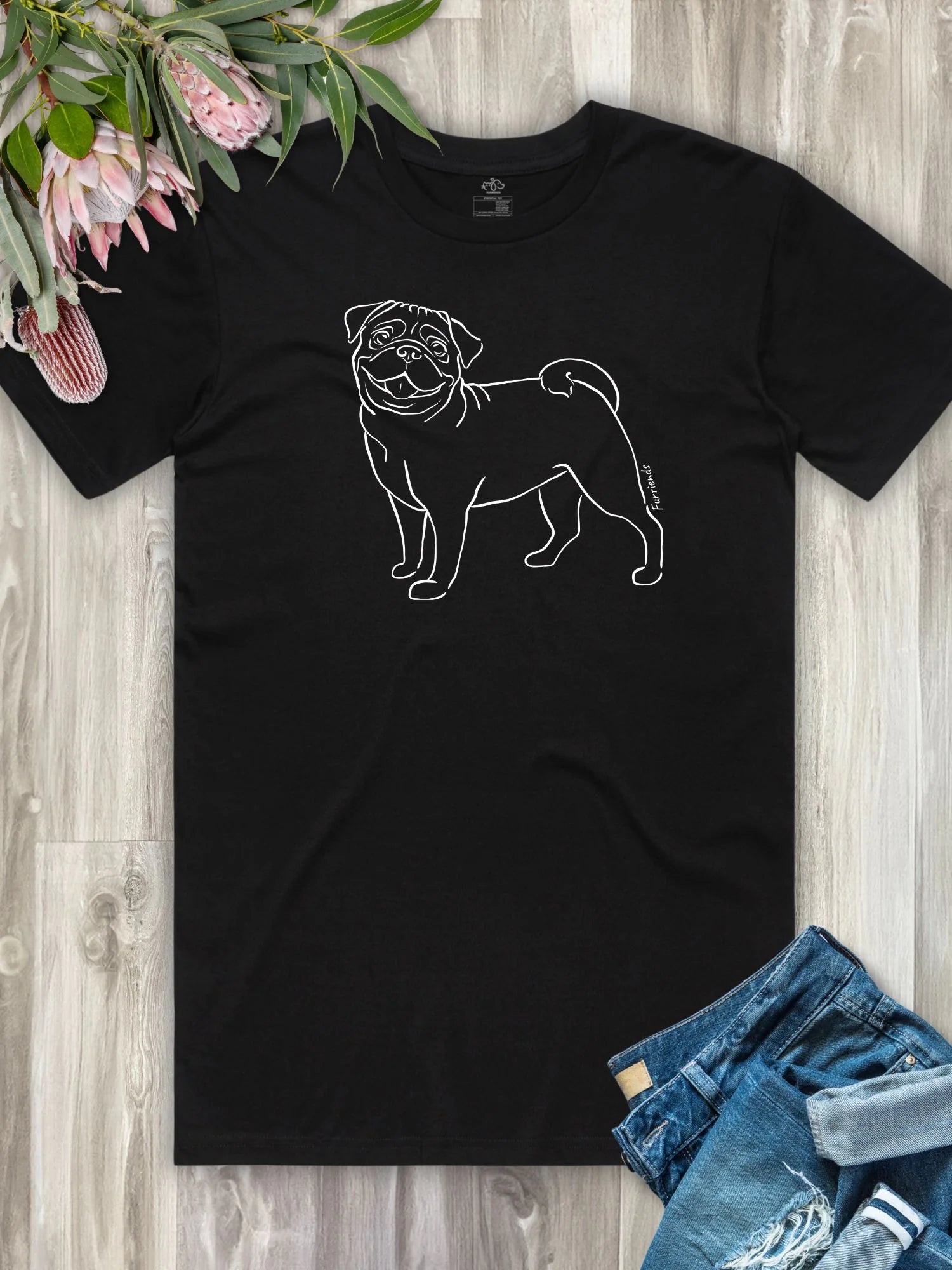 Pug Regular Fit T-shirt