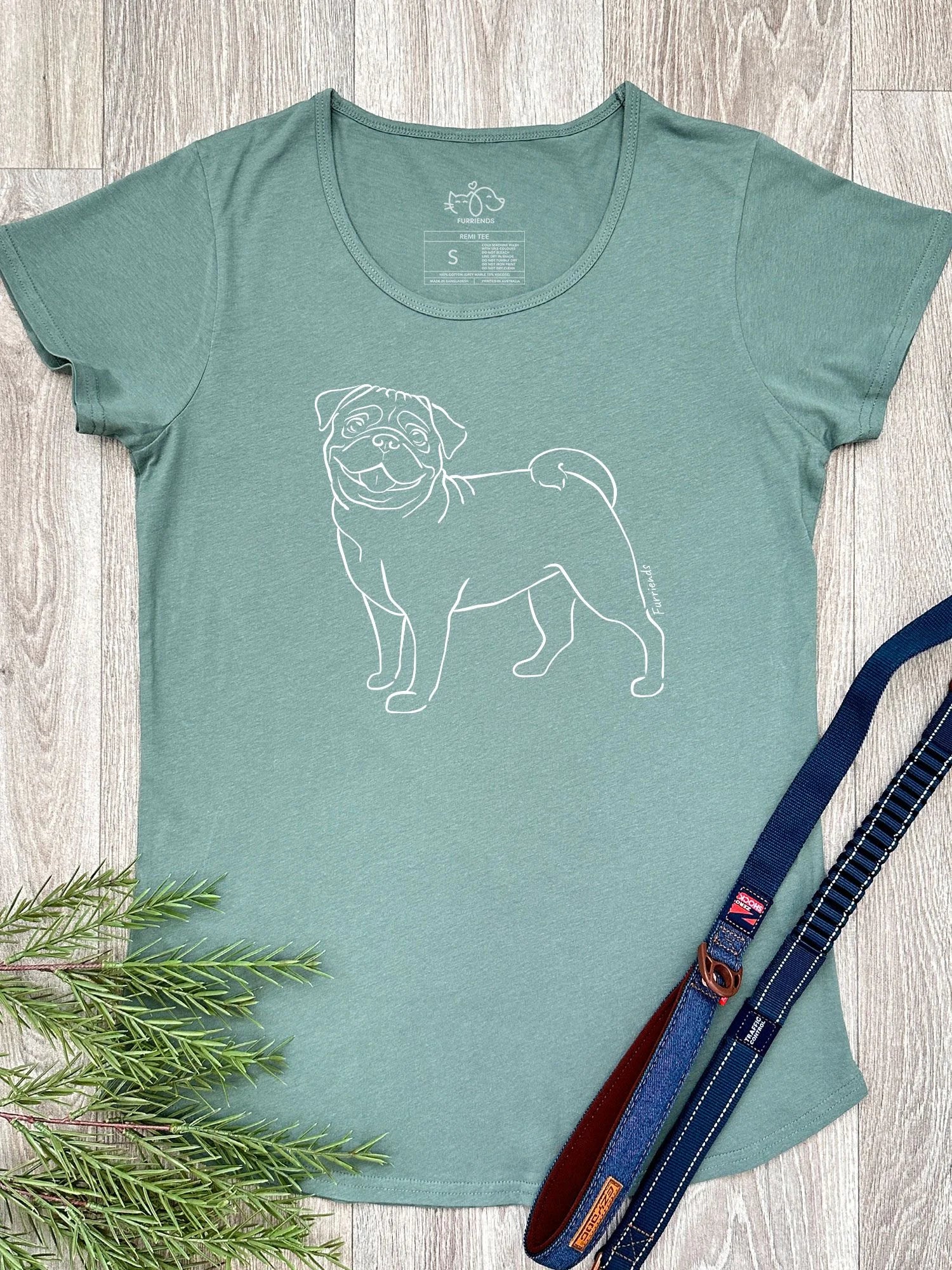 Pug Remi Women's Scoop Neck T-Shirt