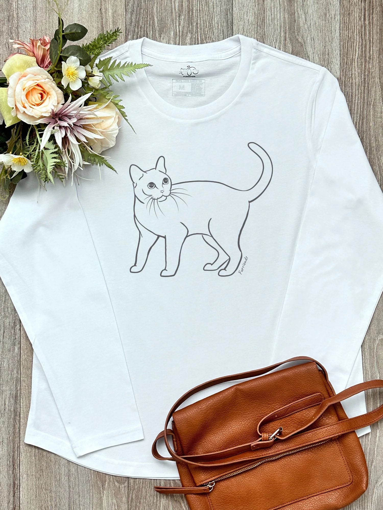 Burmese Olivia Women's Long Sleeve T-Shirt